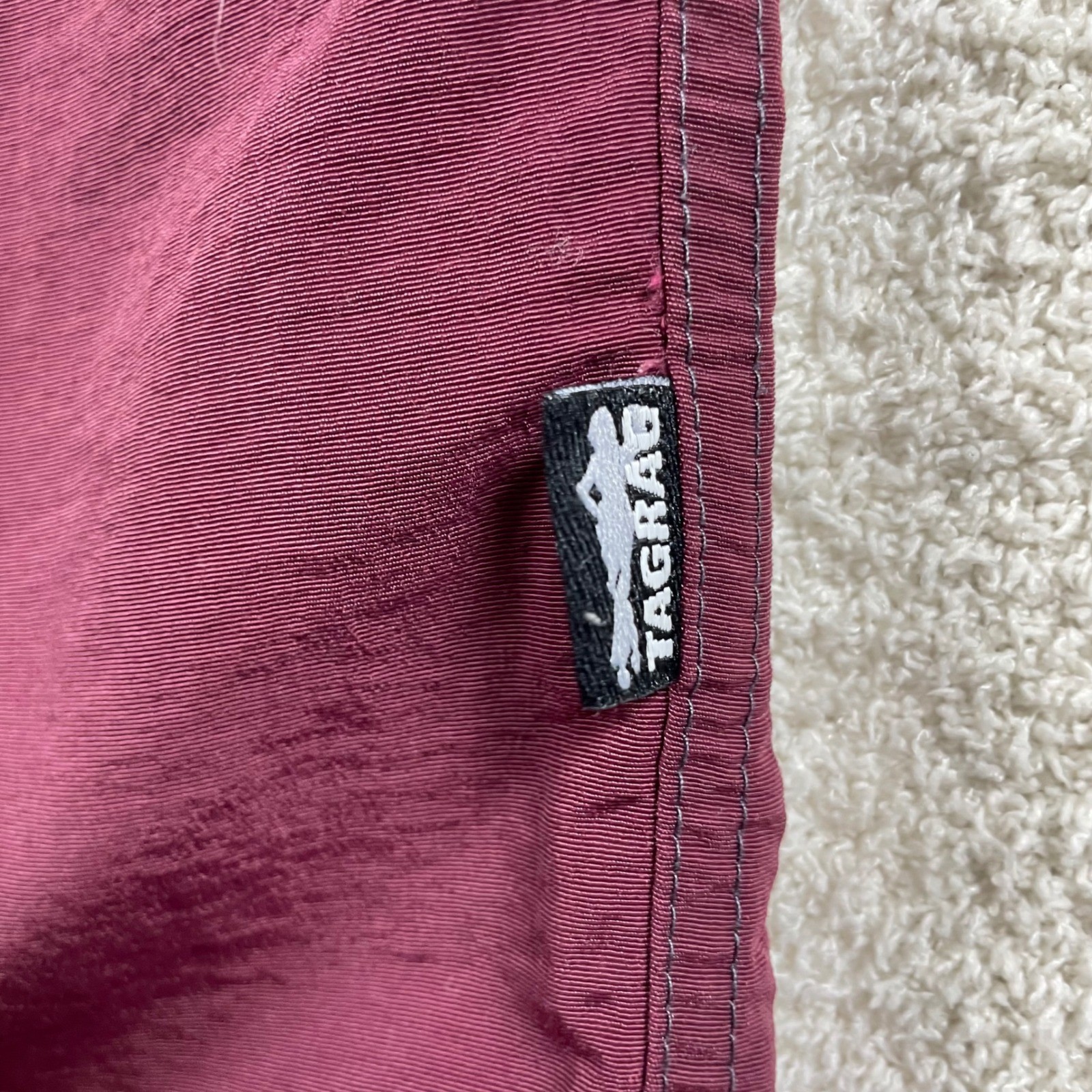 vintage Y2K utility pants dragon button up wide leg tag rag NS 90s raver