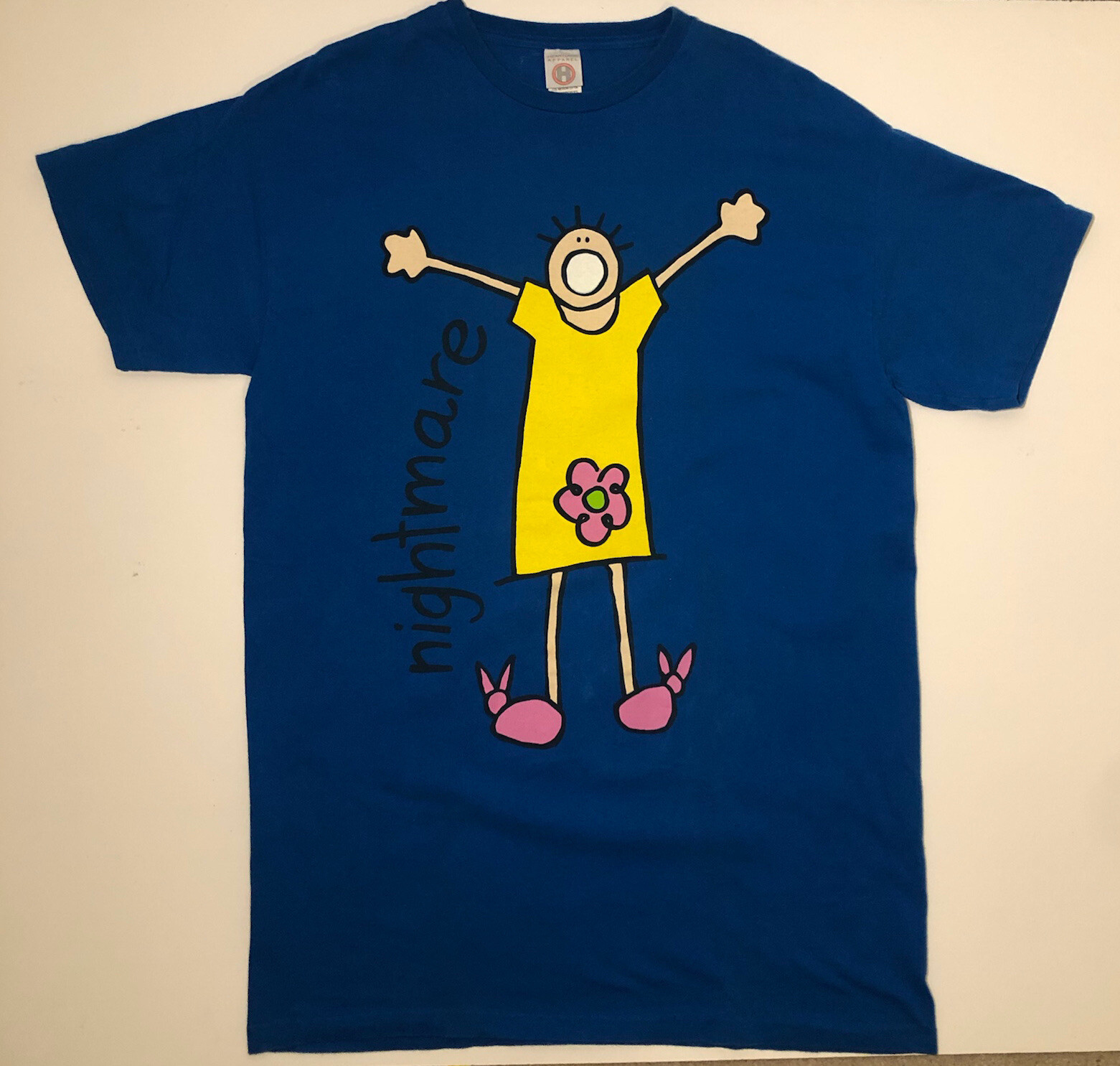 Vintage Heartland Apparel Nightmare Shirt One Size Fits Most Pajamas Blue