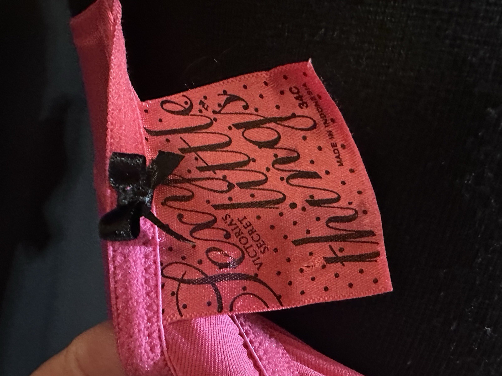 Victoria’s Secret Sexy Little Things Y2K Hot Pink Babydoll Nightie 34C