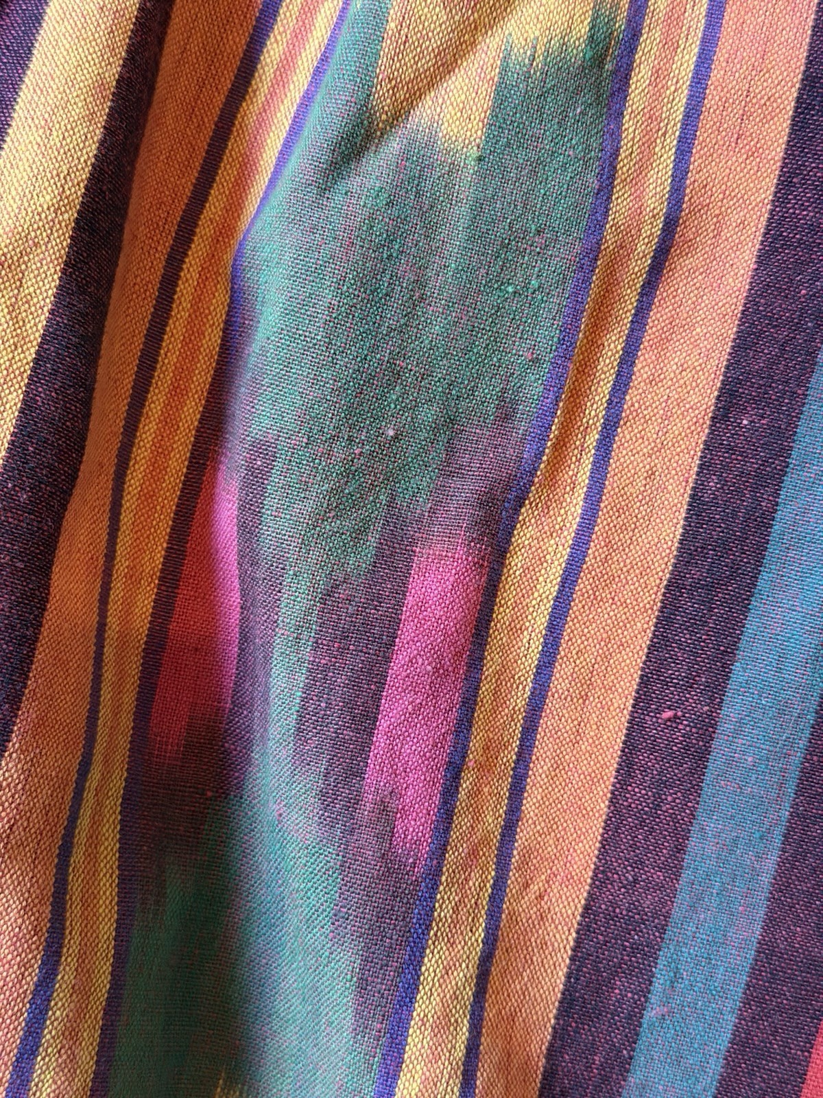 Vintage Ascente Sport Medium Aztec Indian Southwest Midi Boho Skirt USA Made