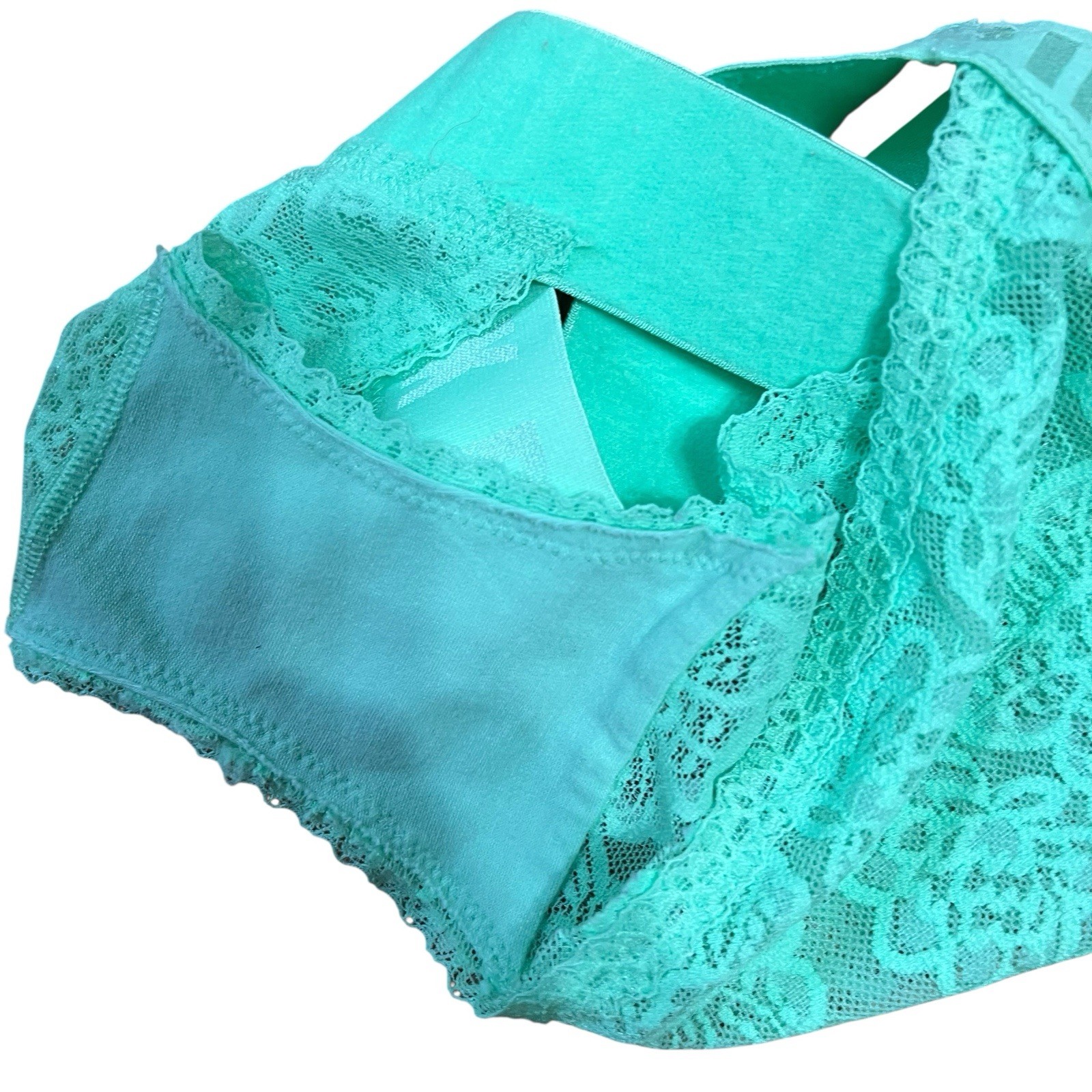 VTG Victoria Secret panties Medium Lace bikini hiphugger with misc lot of 4