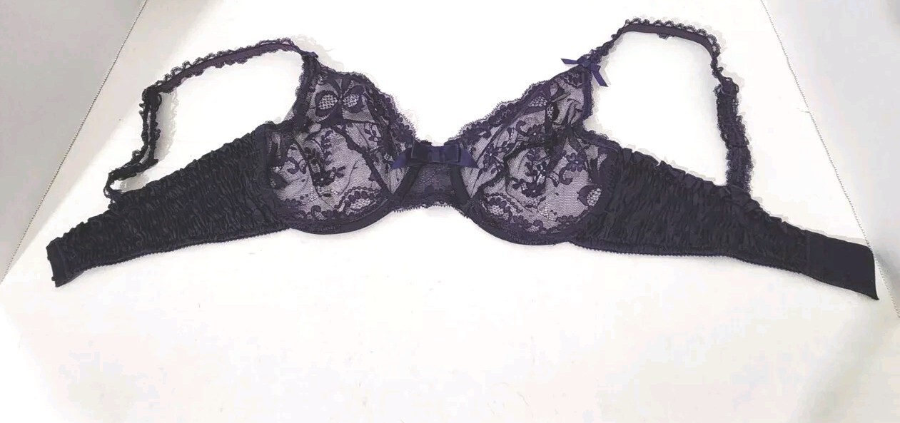 Vintage Victoria’s Secret Gold Label Bra 36C Made in USA- NWOT – PURPLE
