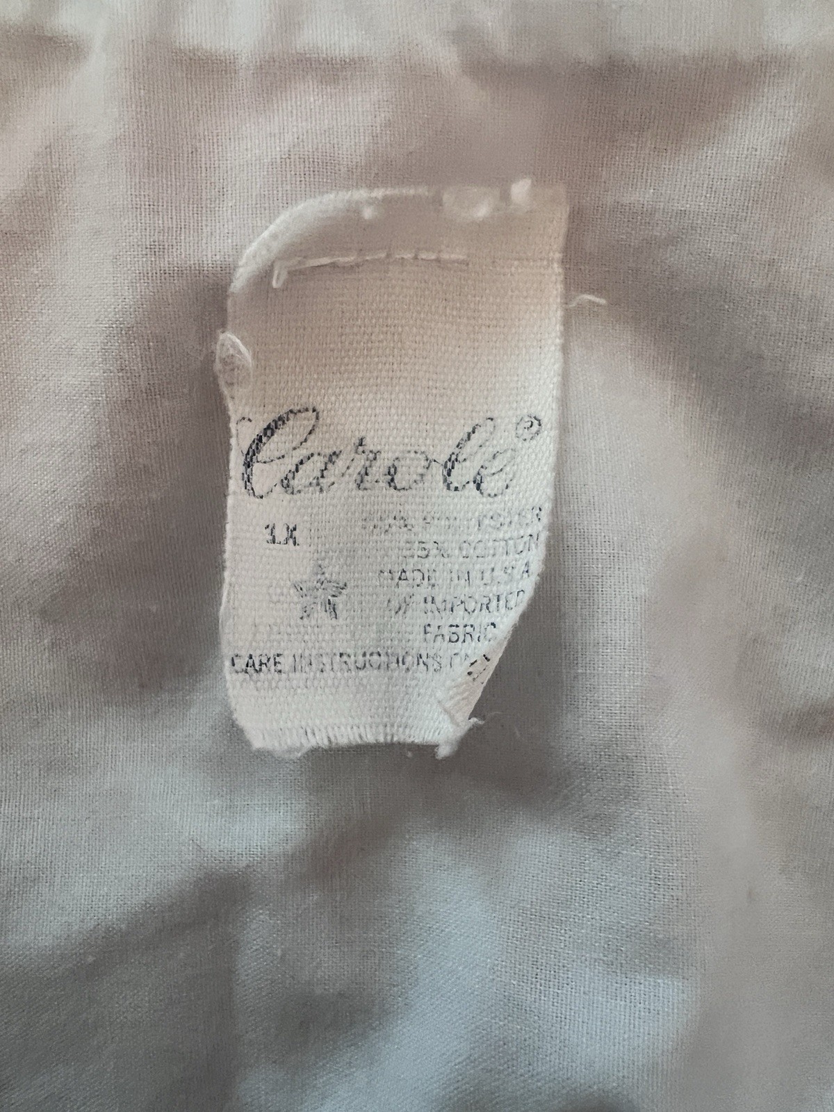 Vintage Carole 1X Pink Nightgown Embroidered Lace Cotton Cottagecore Midi
