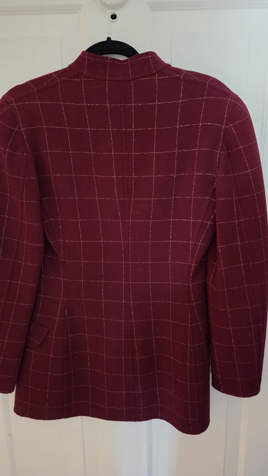 Vintage Genny Oro Lana Wool Blazer Sz 8