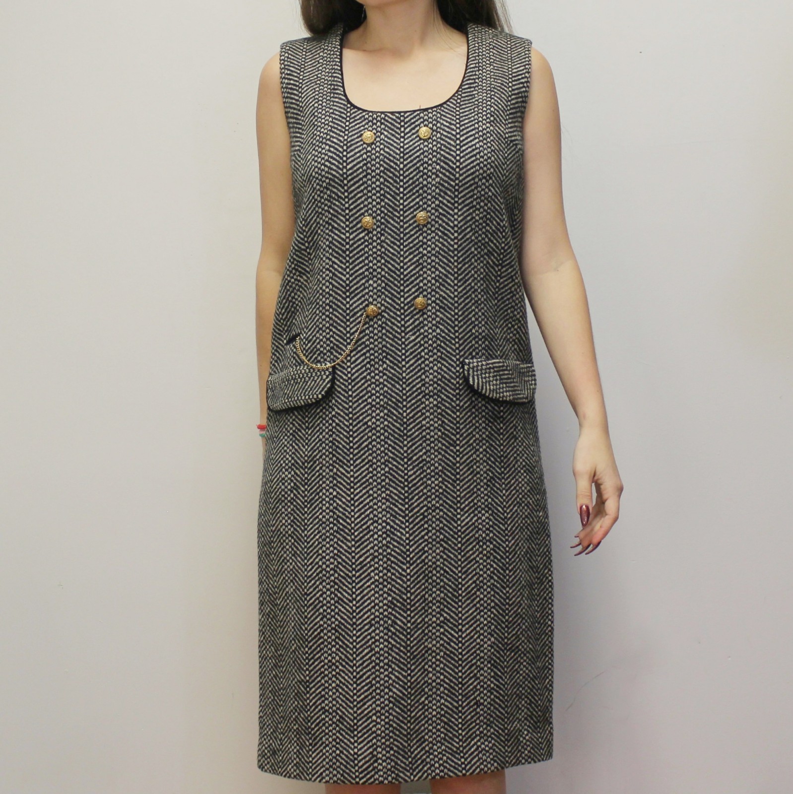 Vintage 60s Preppy Mod Shift Dress by Girltown