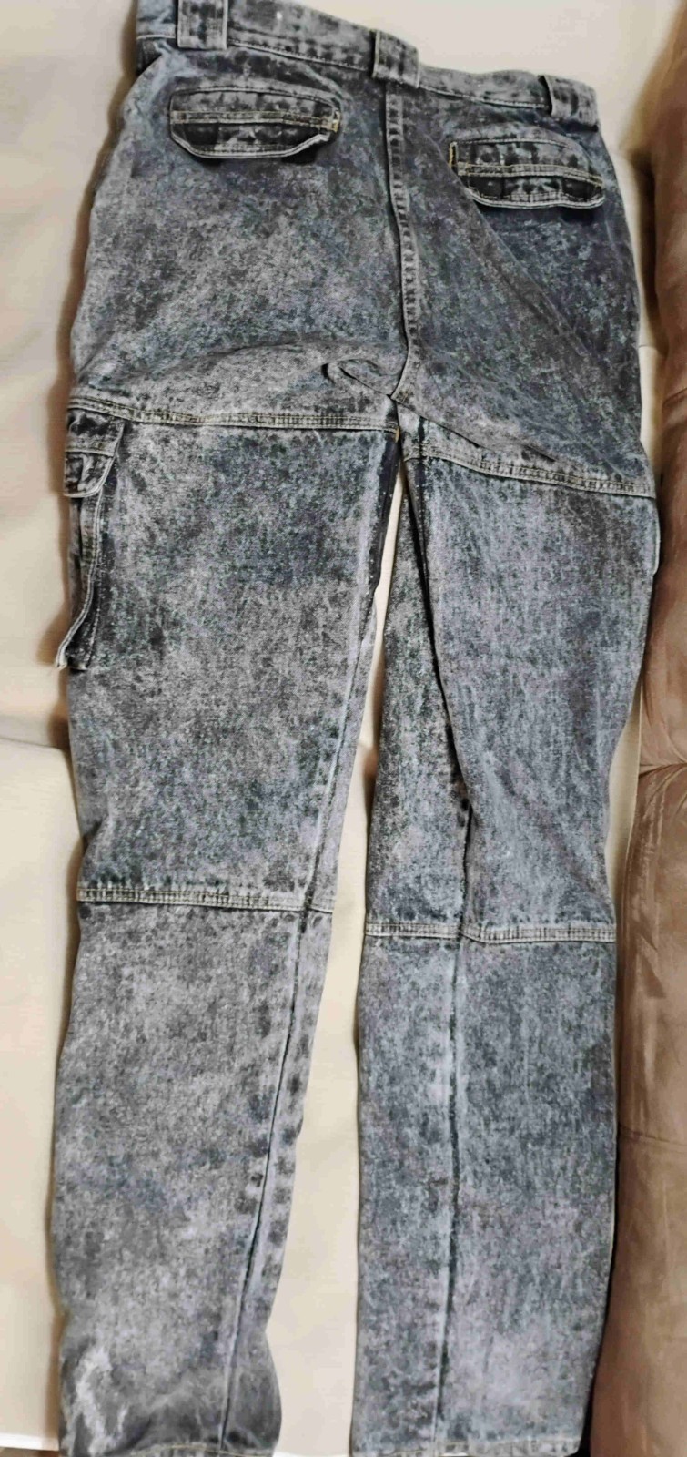 Vintage AJ’s Black Acid Wash Jeans Women’s 31 / 11 Long outer seam