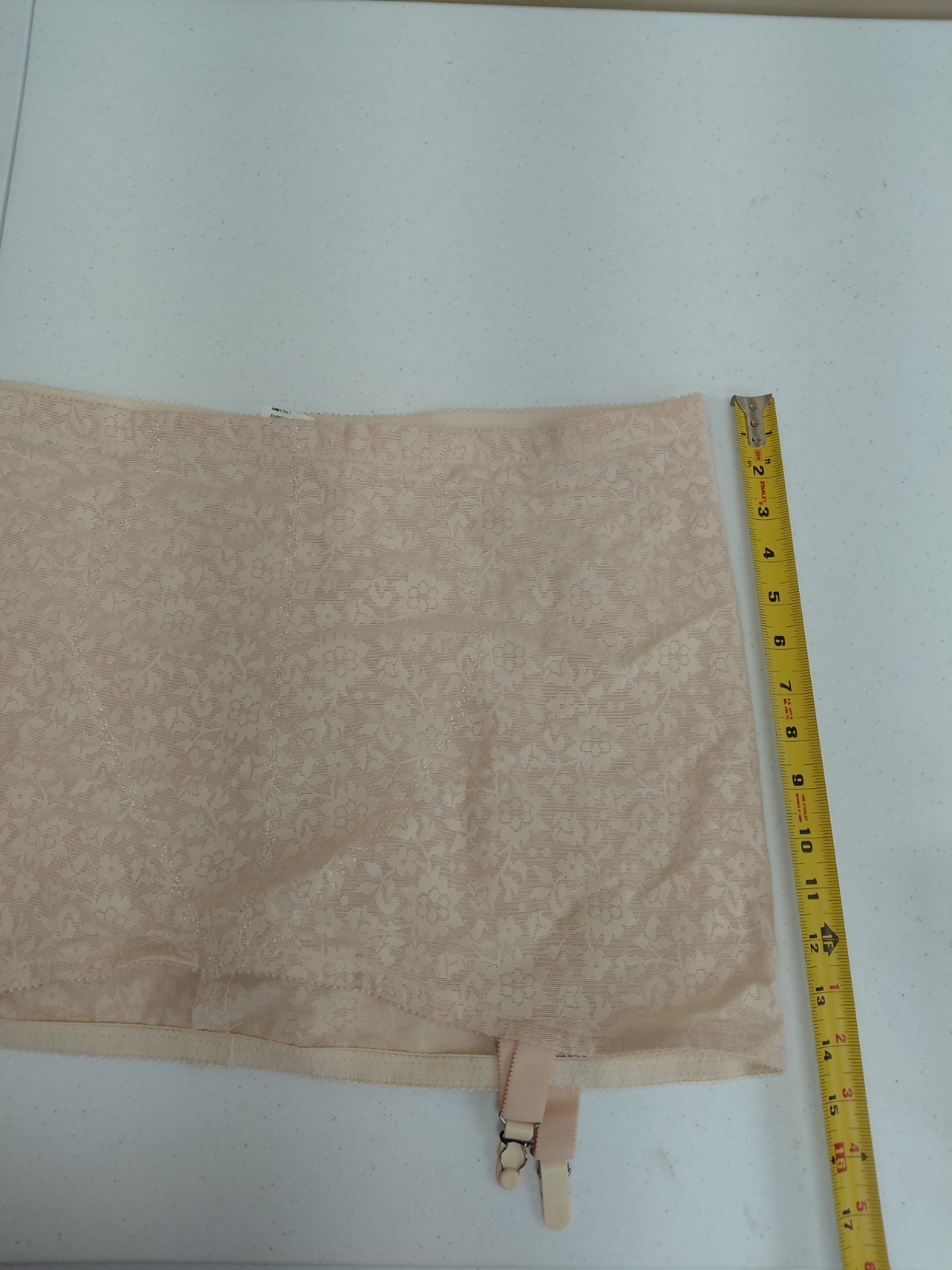 Vintage Crown-nette Open Bottom Girdle With Garter Size 48