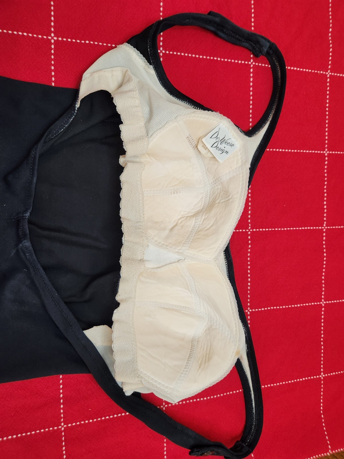 Vintage DeWeese Designs Bathing Suit 50’s – Butterfly Applique 12/34