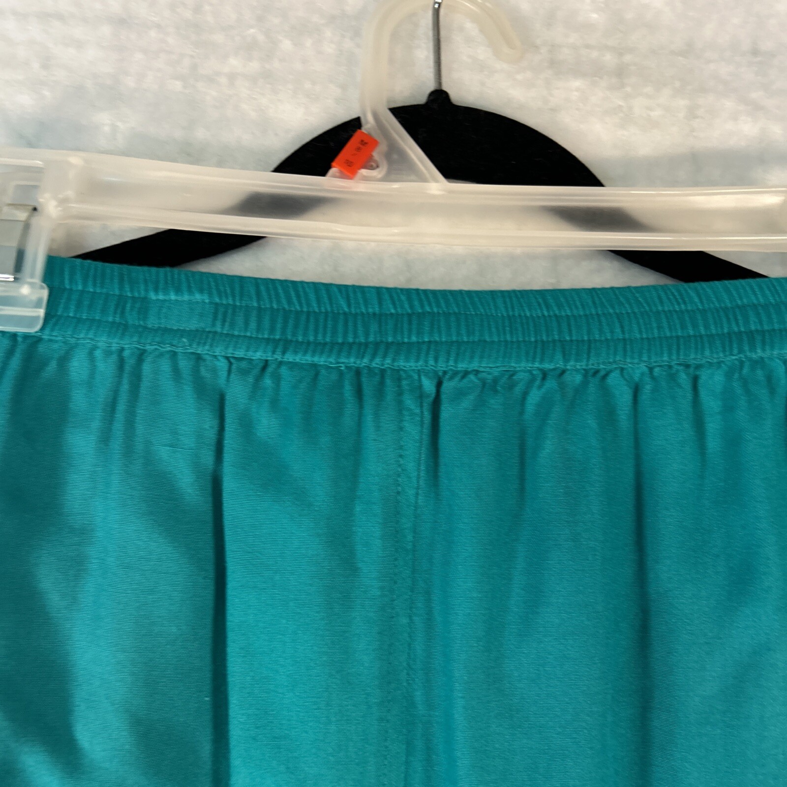 JUST CLASS Womens Boho 2 Pc Set Turquoise Maxi 1990s Top 1xl Skirt XL