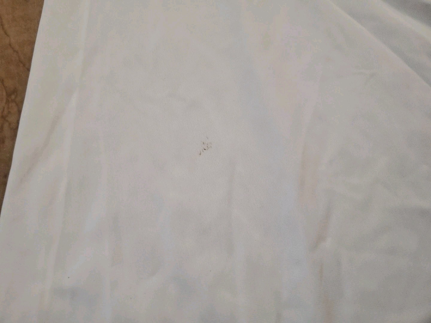 Vintage Penneys Gaymode Short Sleeve White Floral Long Night Gown Large *FLAWS