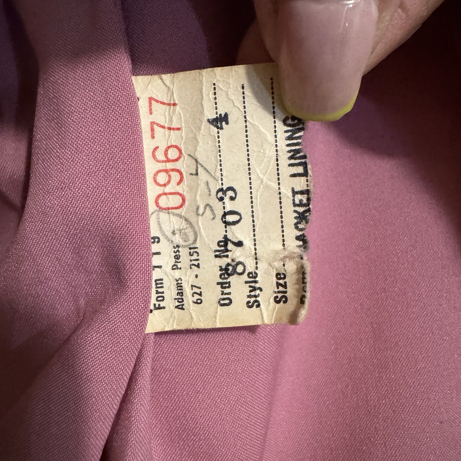 Vintage David Hayes Pink Multi Mohair Wool Blazer Barbie Pink Lining Size 4