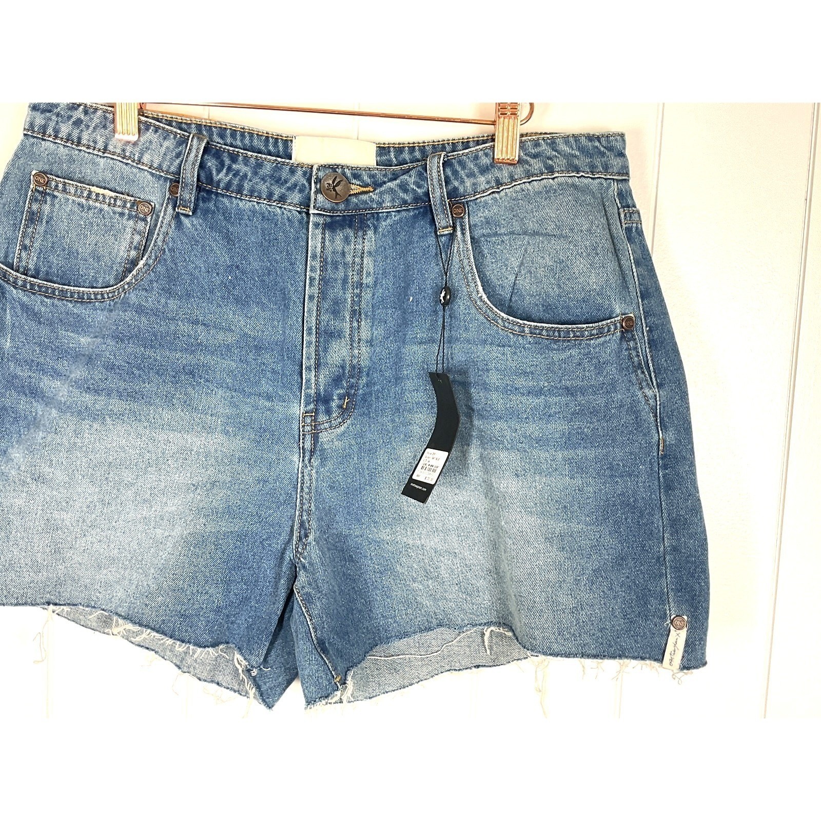 One Teaspoon Legend High Waist Mom Short NWT Size 34