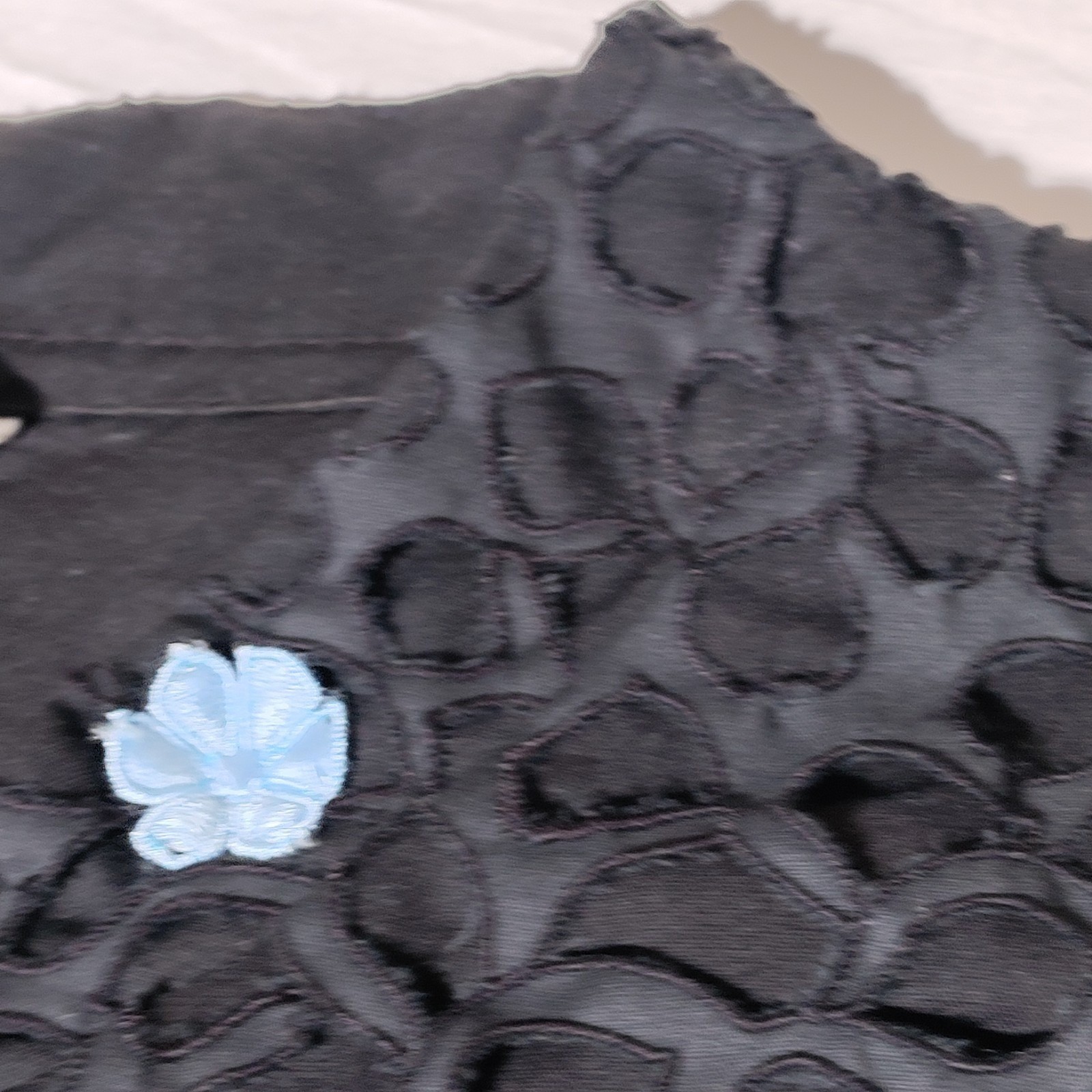QUEEN CARO OF HONOLULU Vintage Cutwork Heavily Embroidered Applique Jacket Sz 3X