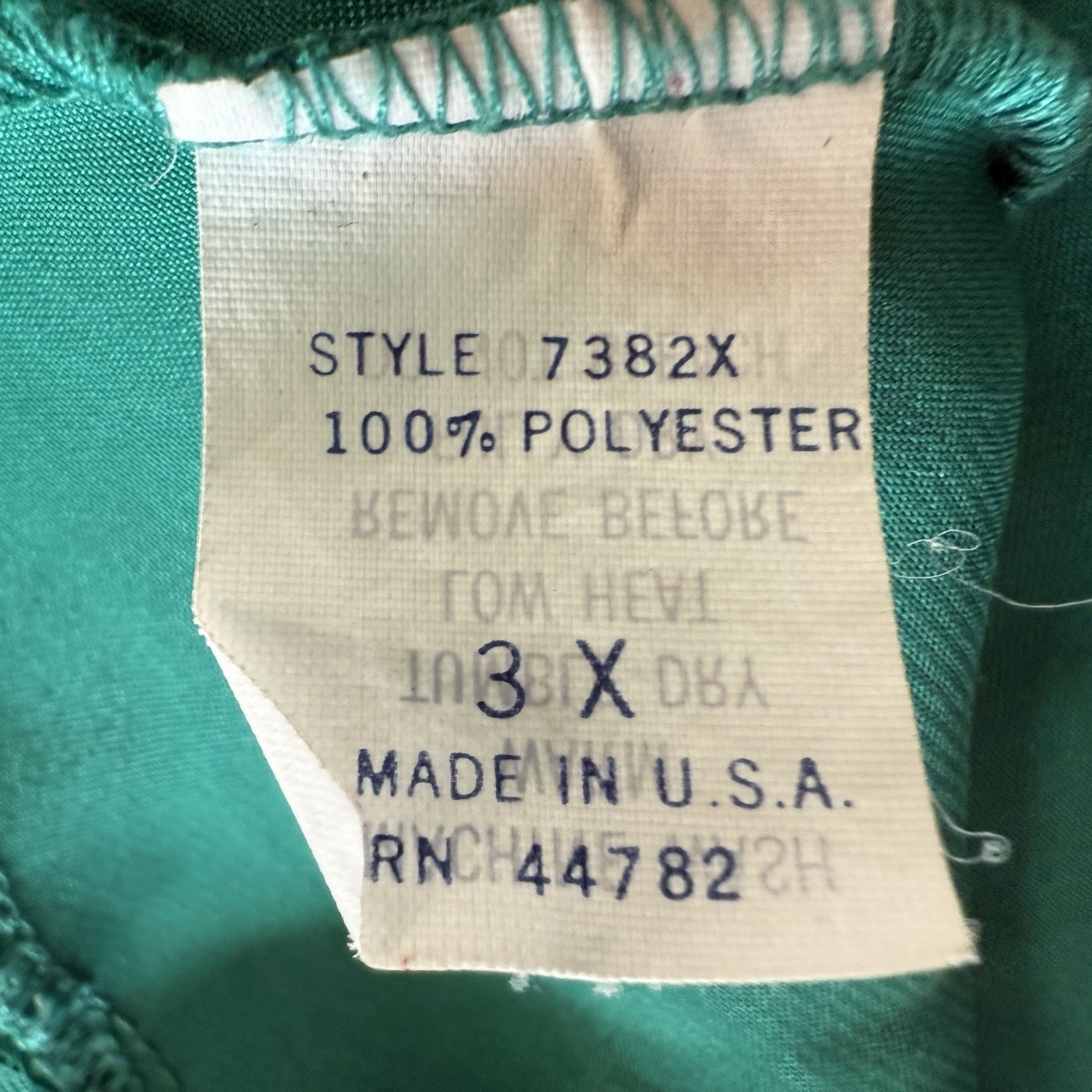 Vintage Feather Bed Intimate Nightie Teddy 3X Lingerie Green Satin Sexy USA