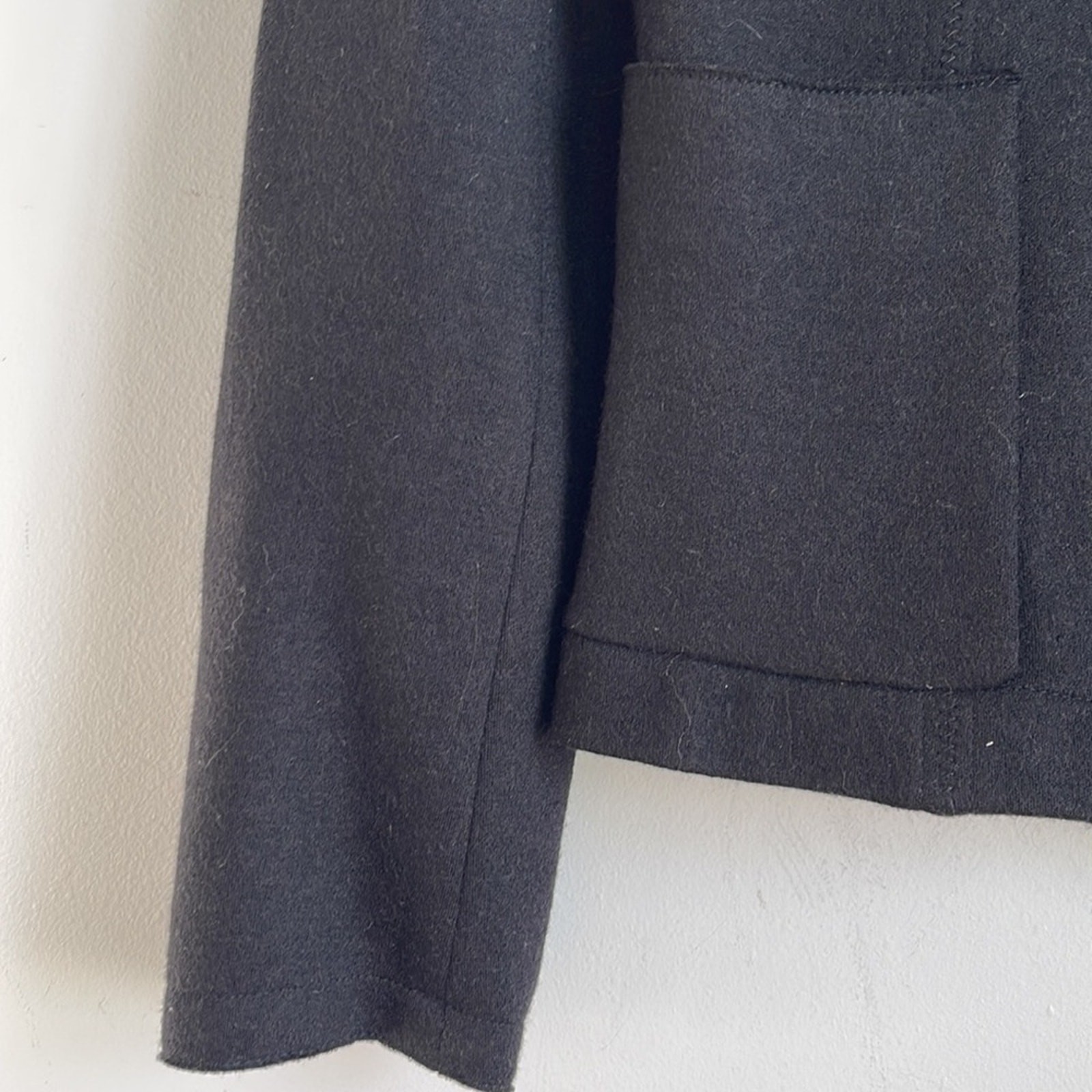 Vintage MaxMara wool blend one button fully lined blazer sz 38