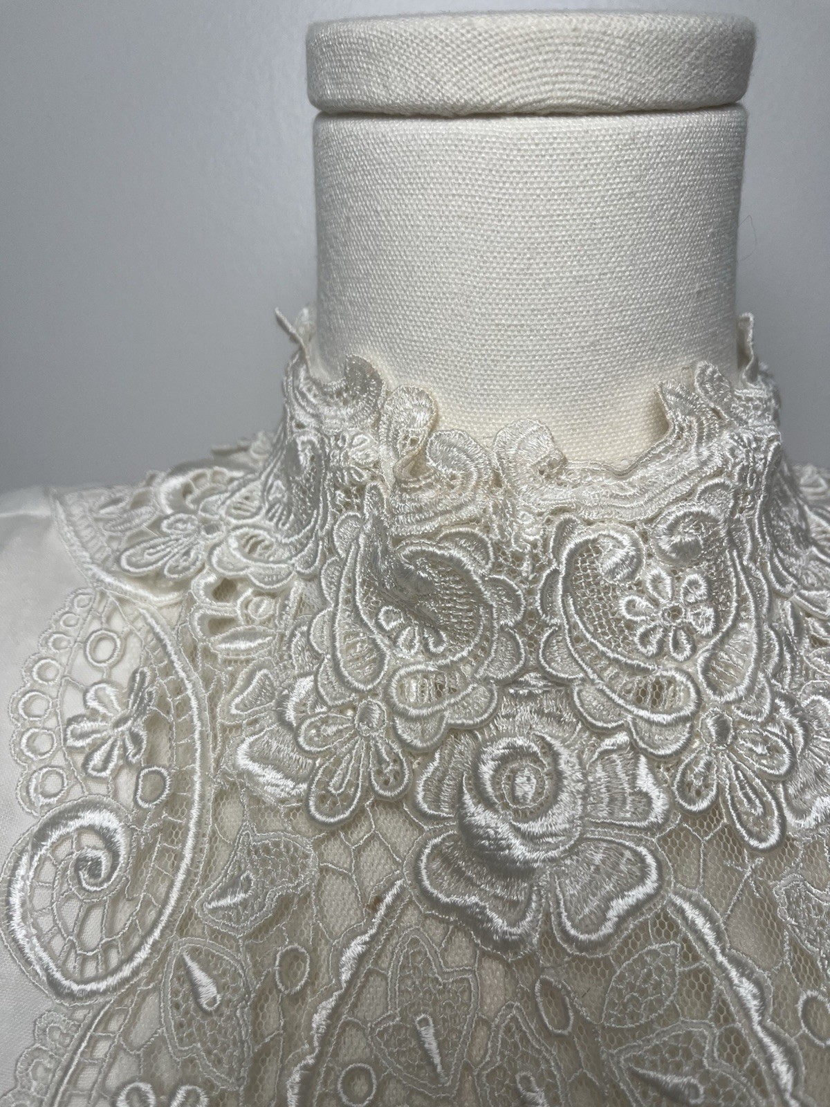 Vintage Jessica McClintock Wedding Dress Size 12 1990s 90s USA MADE FAST SHIP
