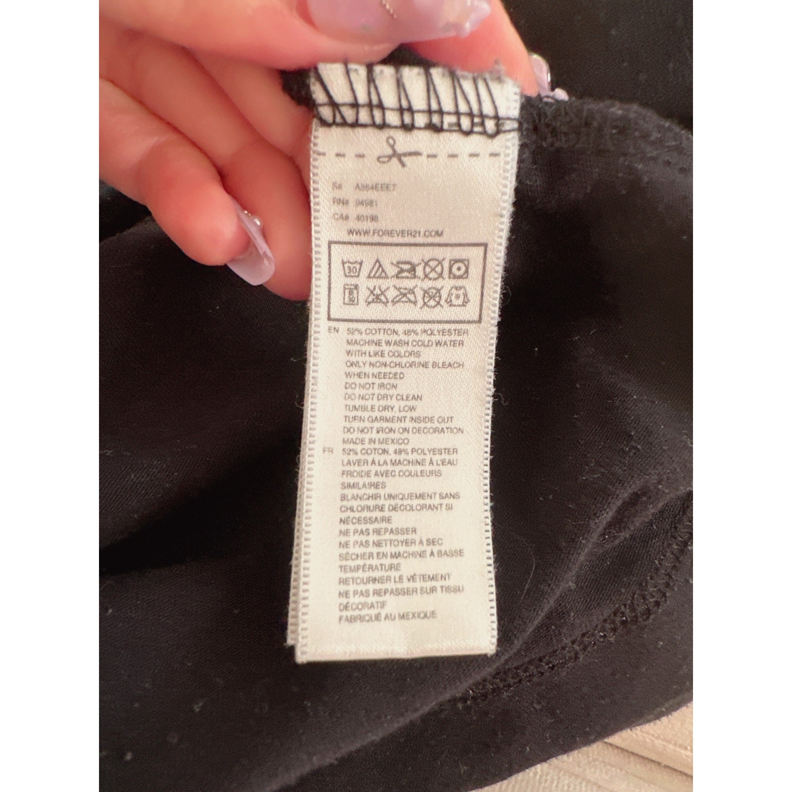 Forever 21 Hello Kitty Sanrio Silver Glitter Logo Racerback Tank Top Black M