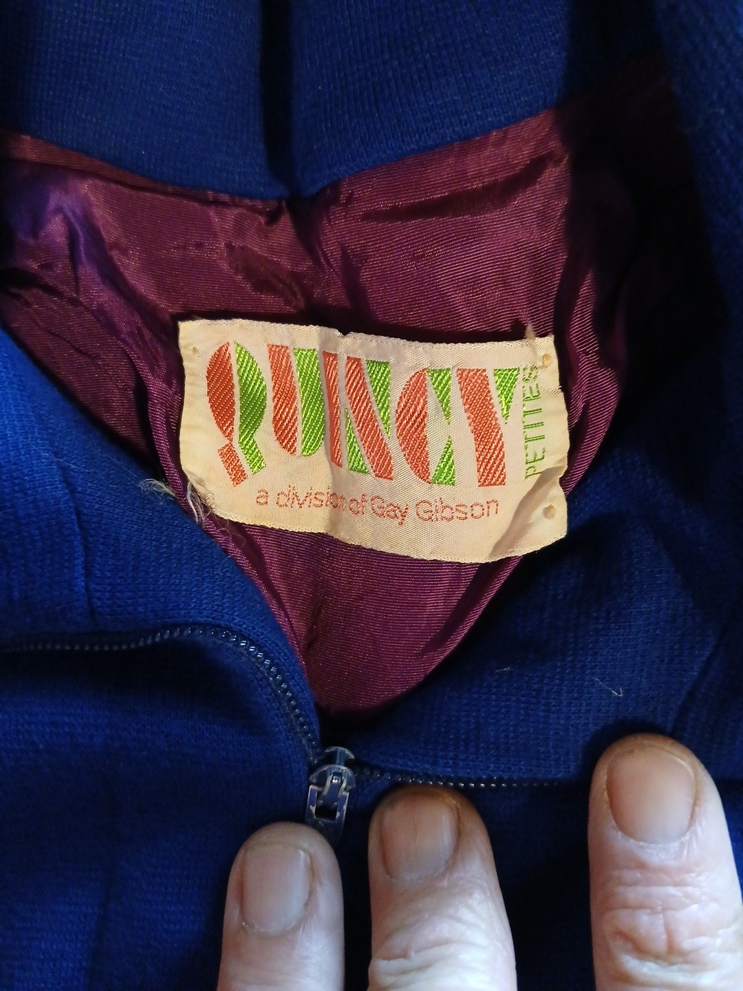 vintage Quincy Petites by Gay Gibson dress