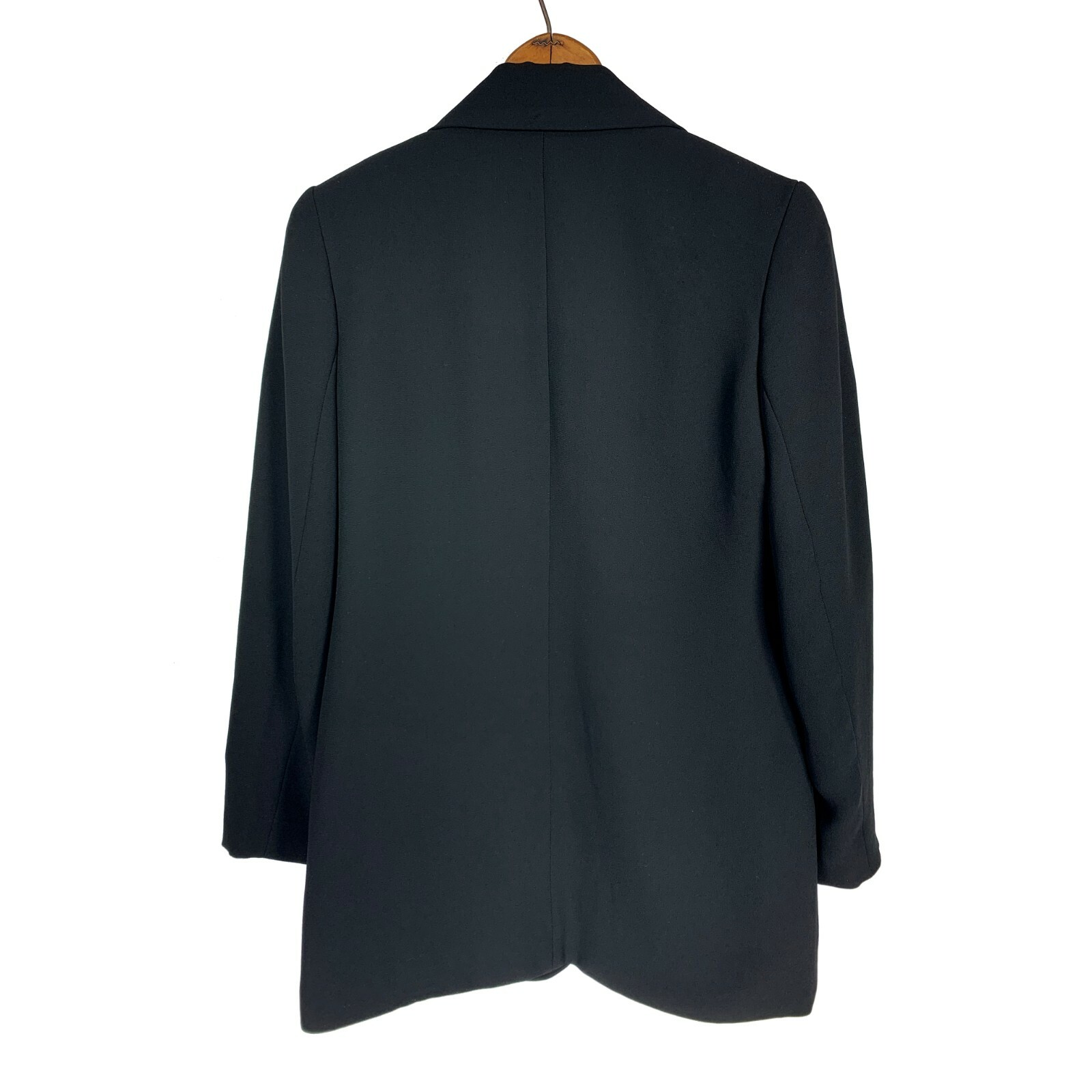 Vintage Jacket Womens size 4 Black with Gold Buttons Military Retro Item Blazer