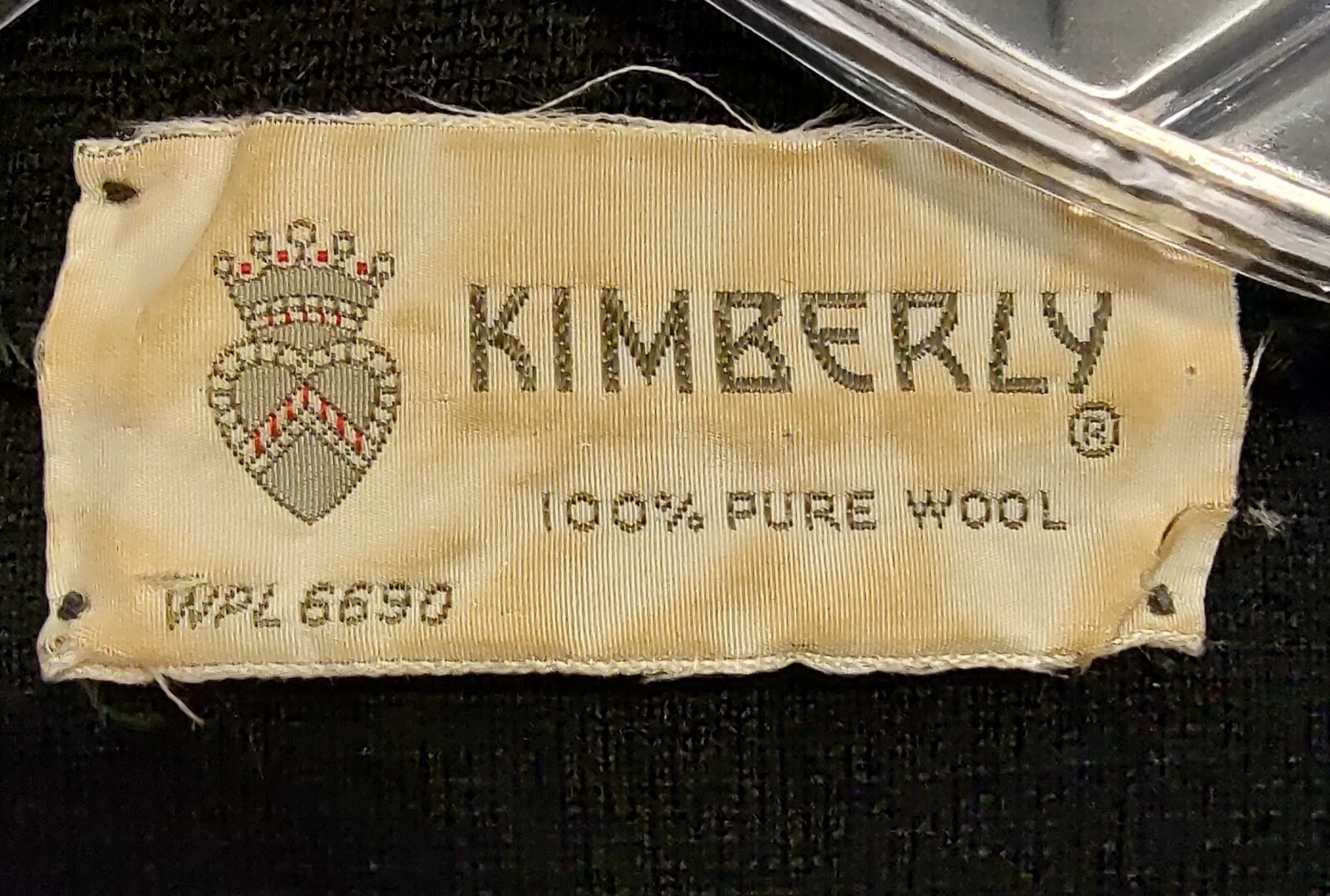 Kimberly Vintage 1960’s A-line dress with matching Beaded Cardigan 100% Wool