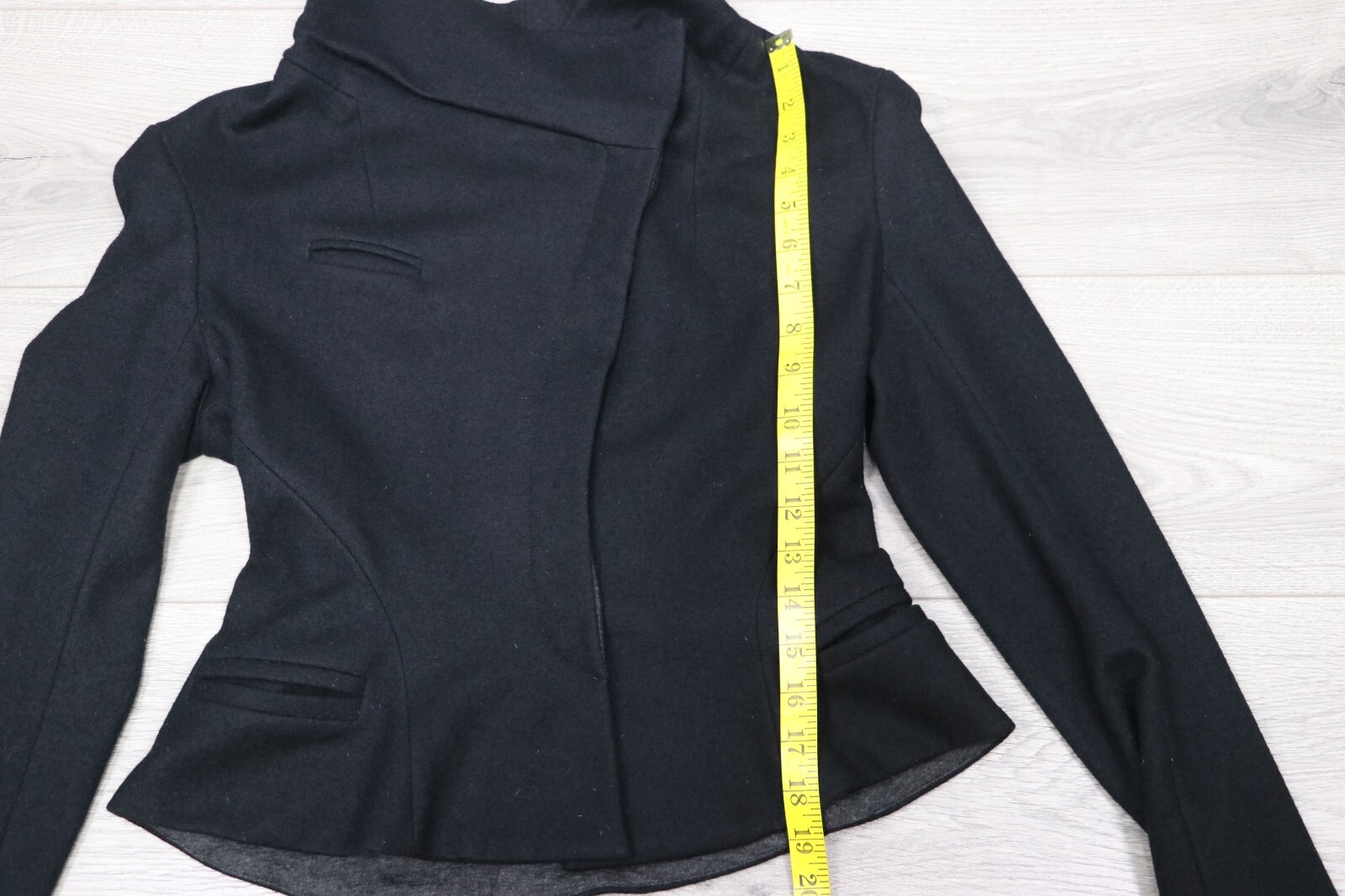 ISABEL MARANT Black Wool/Viscose Jacket Womens Sz S/2