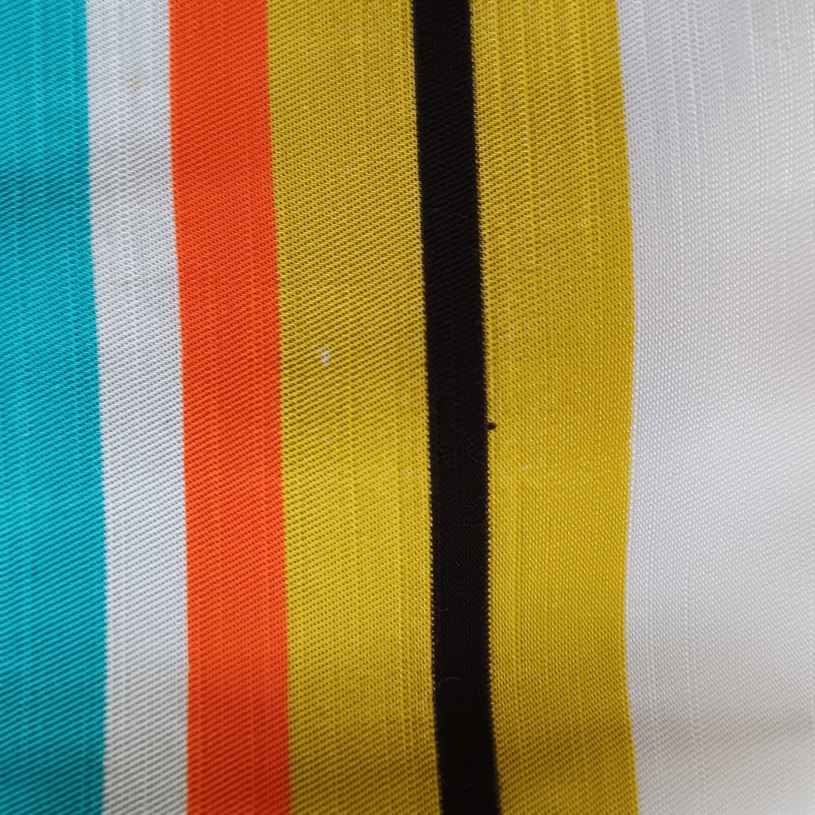 VTG Mishca Collared Rainbow Stripe Multi Color Full Zip Blazer Jacket Sz Large