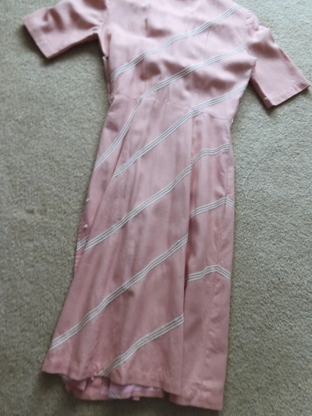 VINTAGE 1950s PAUL SACHS ORIGINAL PINK DRESS