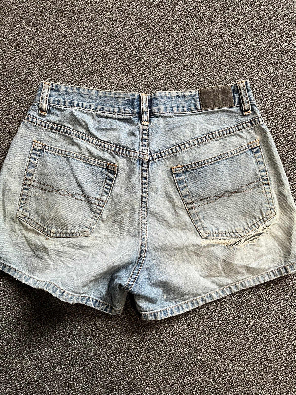 Vintage Y2K UNIONBAY 100% Cotton Denim High Rise Button Fly Shorts Size 3