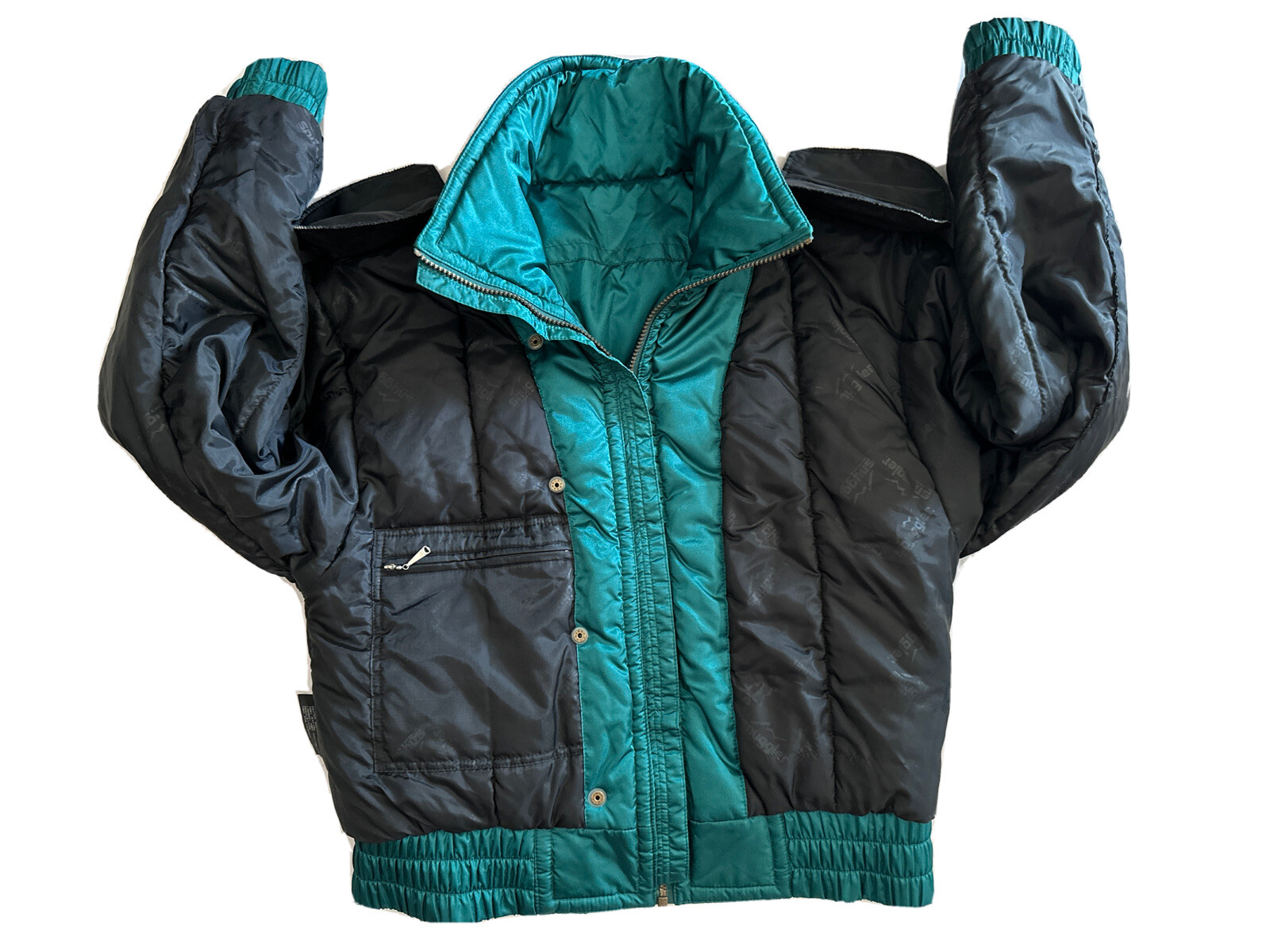 Vtg Snuggler Ski Wear by Kaelin Mariah Parka Jacket Women’s Size 10 Embroidered