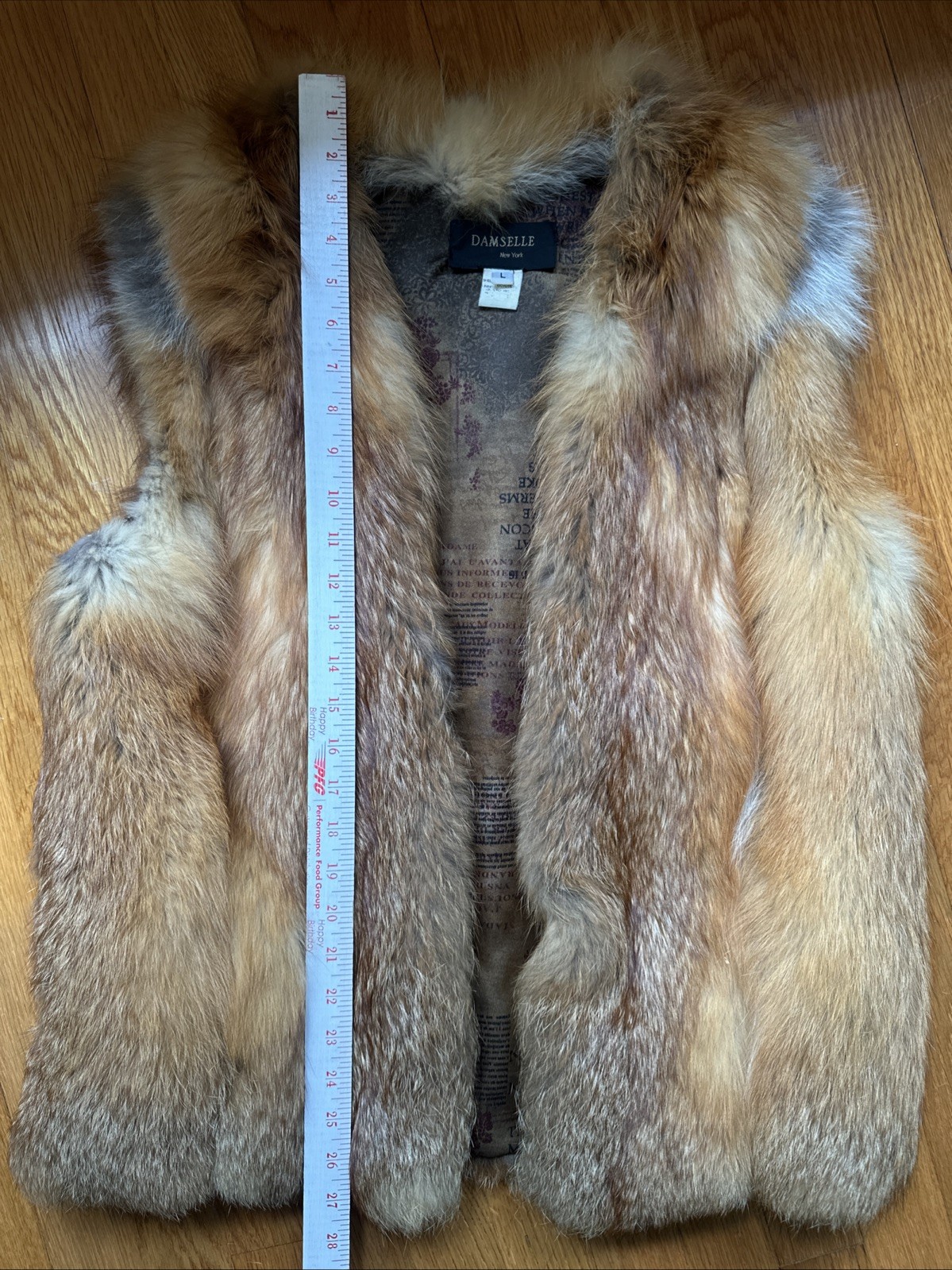 Vintage Coyote damselle Fur Vest Festival Wear, Edm, Burning Man, Rave, Playa.