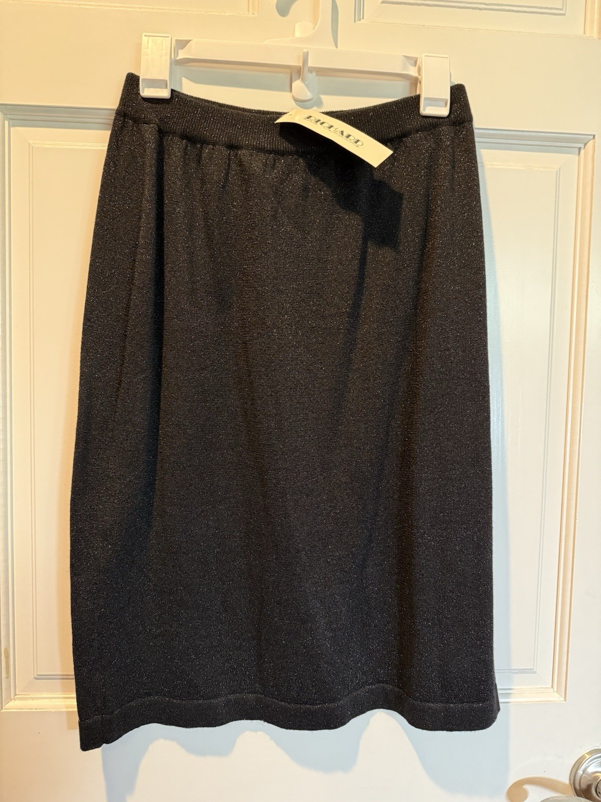 VTG Richard Sport NWT Sweater A-line Skirt Set Women’s Small Metallic & Cotton