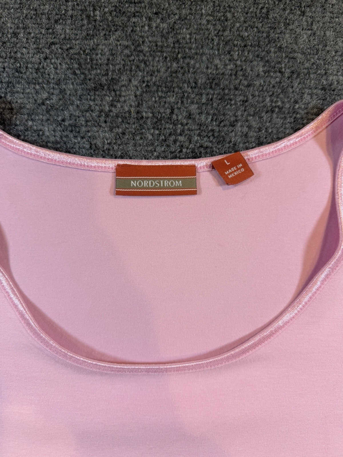 Vintage Women’s Nordstrom Pink Short Sleeve Size Large Shirt