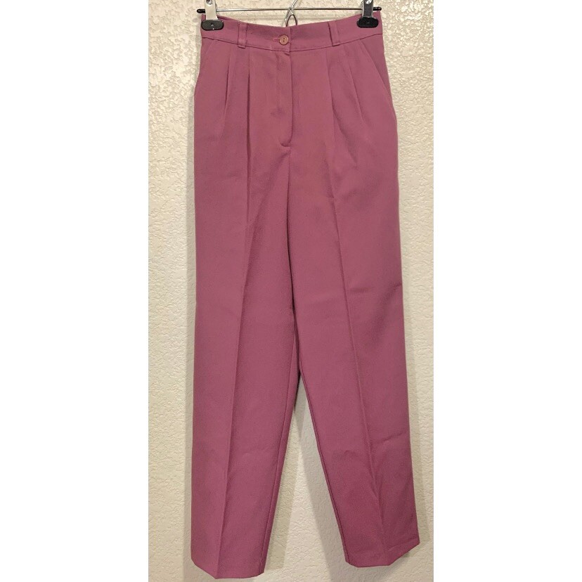Counter Parts Petites Vintage 80s Light Plum High Rise Pants Women’s 4P