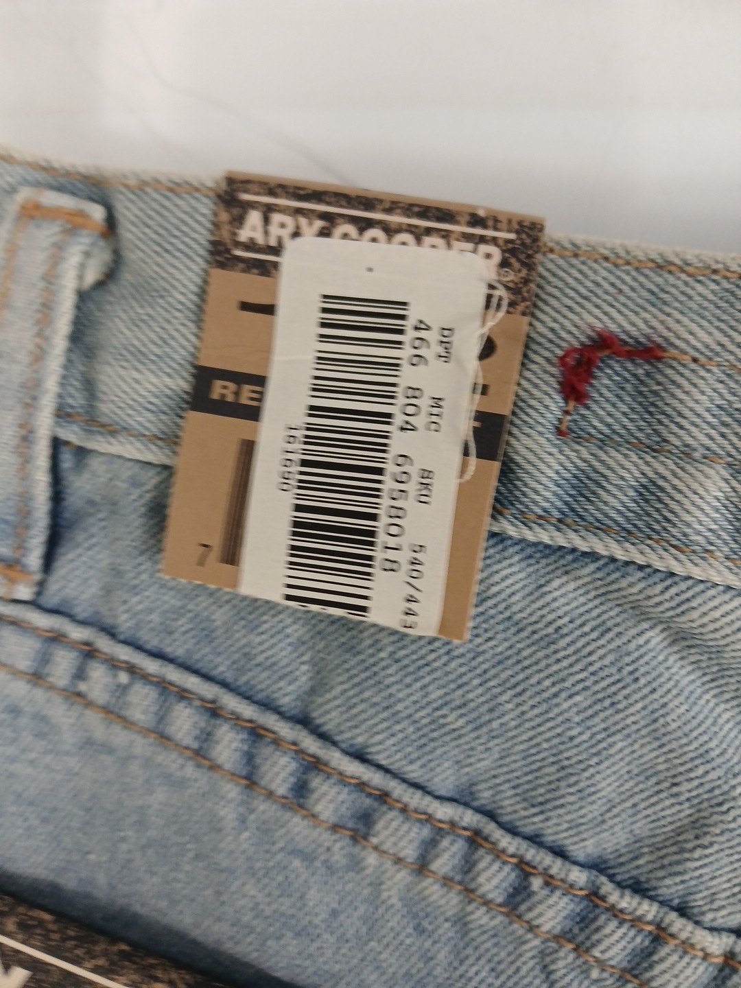 VTG 90s Ary Cooper Womenss Size 12 High Waist Relaxed Jeans Light Denim New