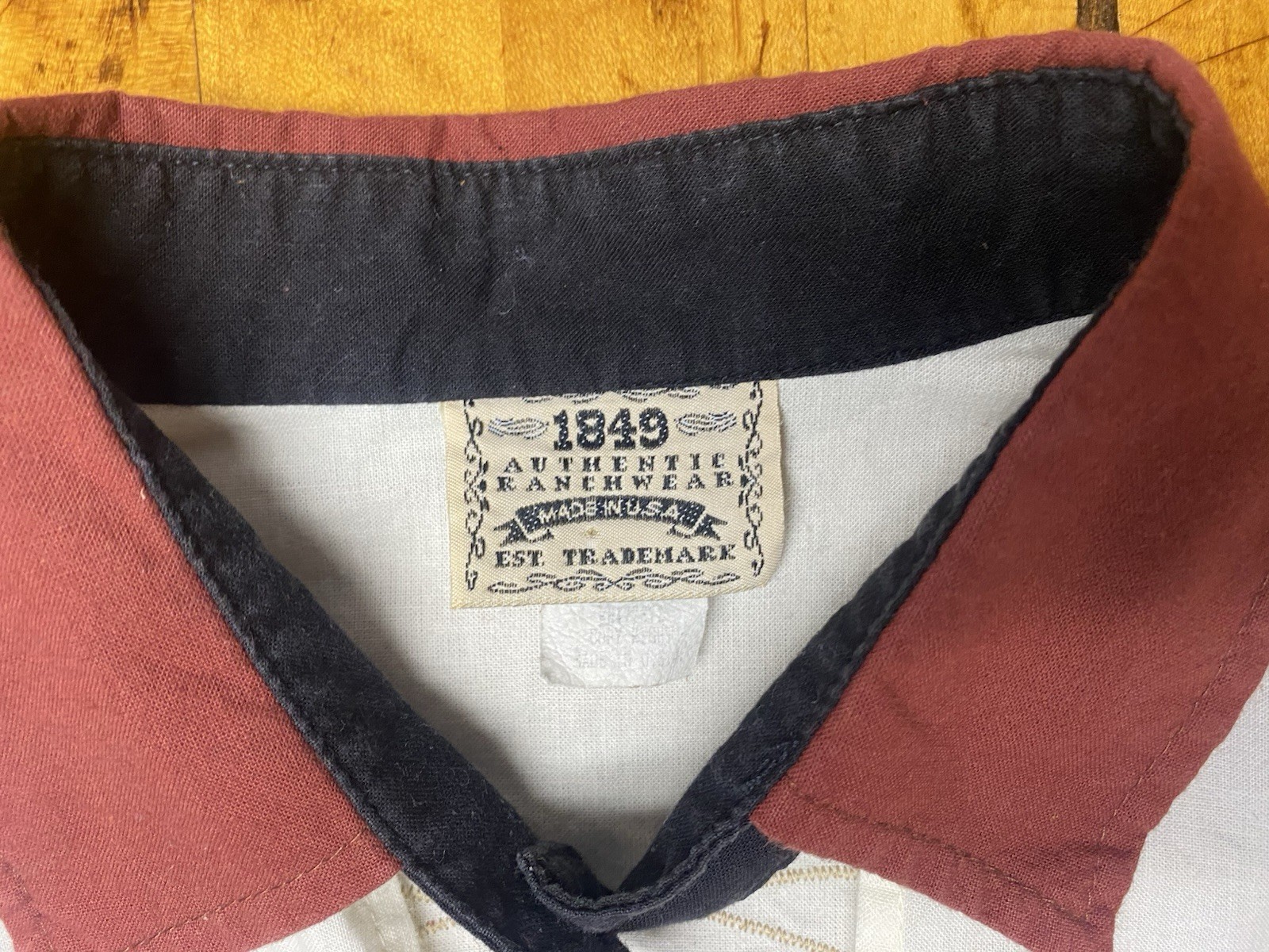 Vintage 1849 Made In USA Woman’s Medium Western Ranch Wear