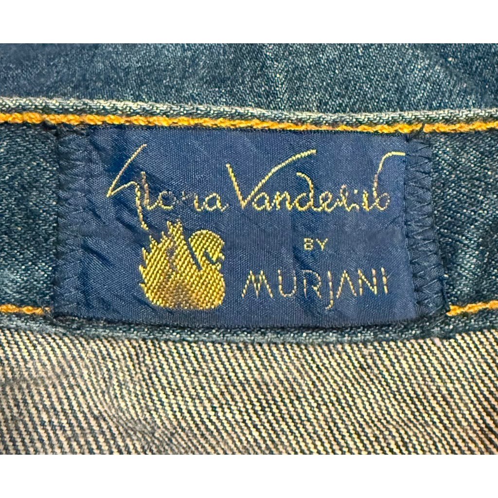 Vintage Gloria Vanderbilt by Murjani Jeans Dark Wash High Rise Straight Leg