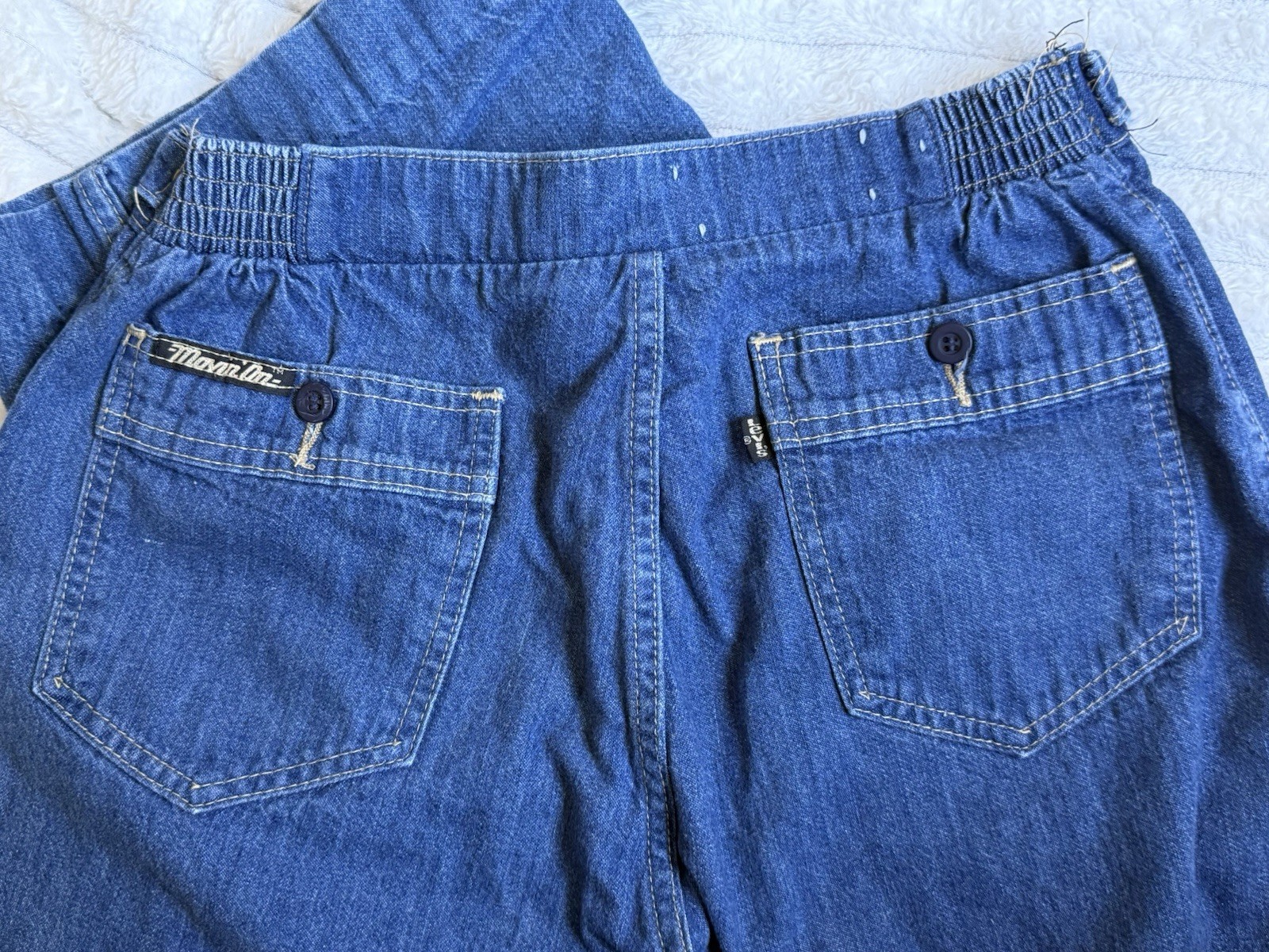 VTG 1960s Levi’s Movin On Talon Zipper Jeans 28×26 RARE