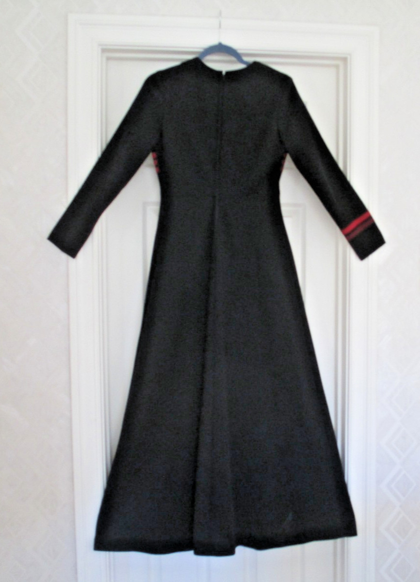Vintage 70’s 80’s Jones New York maxi dress size 6 Mod Retro