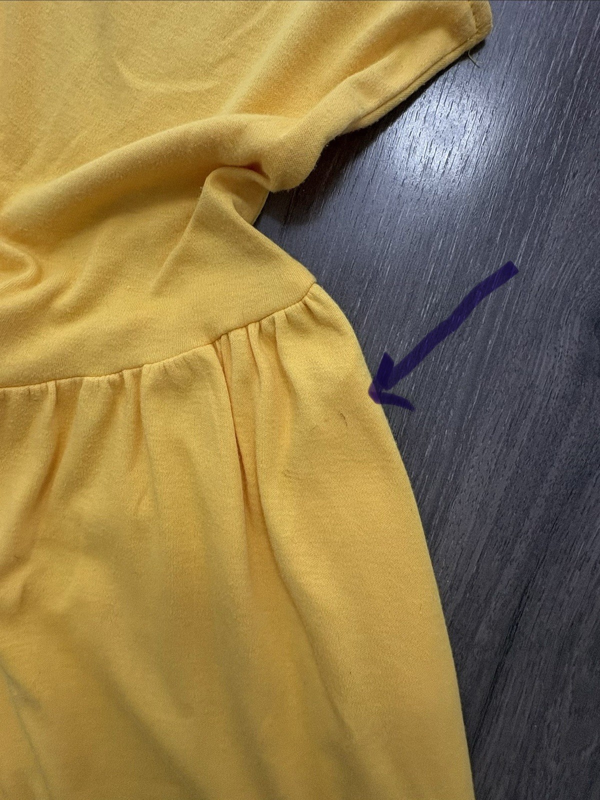 Vintage 80s/90s Yellow Midi Dress “Wild Dress” Brand. Size Small, with Pockets