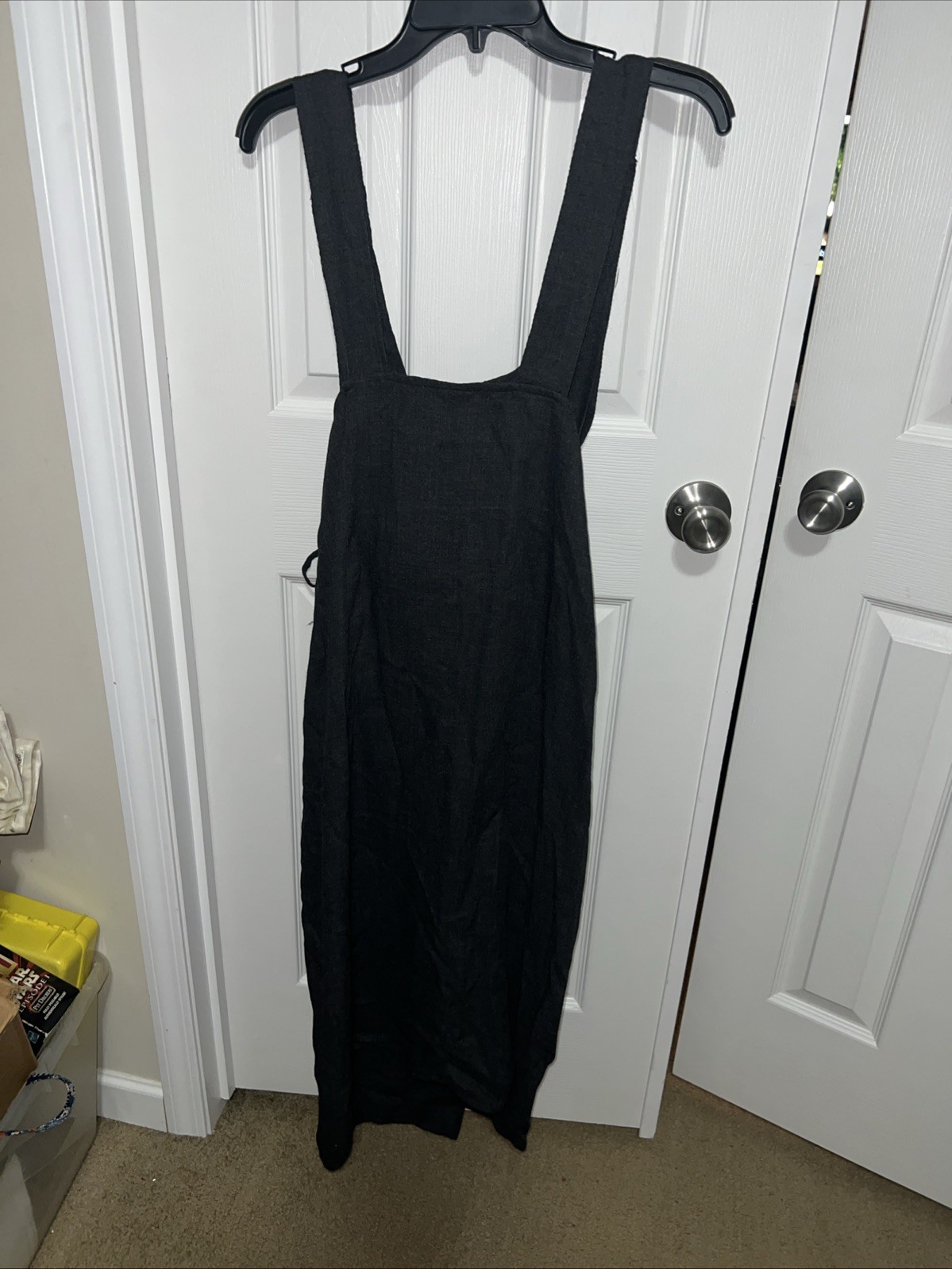 VTG. Brooks Brothers Dress Size 10 Gray Wool/Rayon Side Tie Jumped