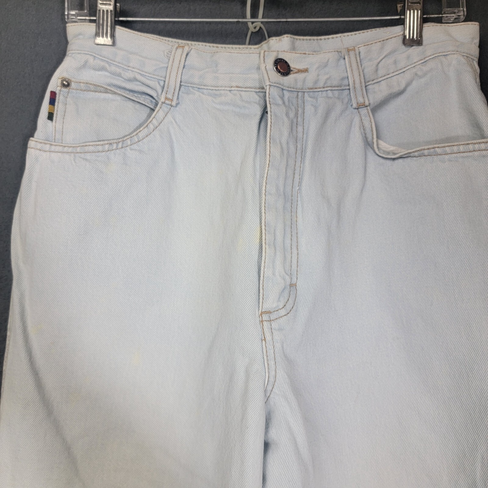 Vtg PS Gitano High Rise Mom Jeans Medium Denim Sz 16 Long Straight Leg