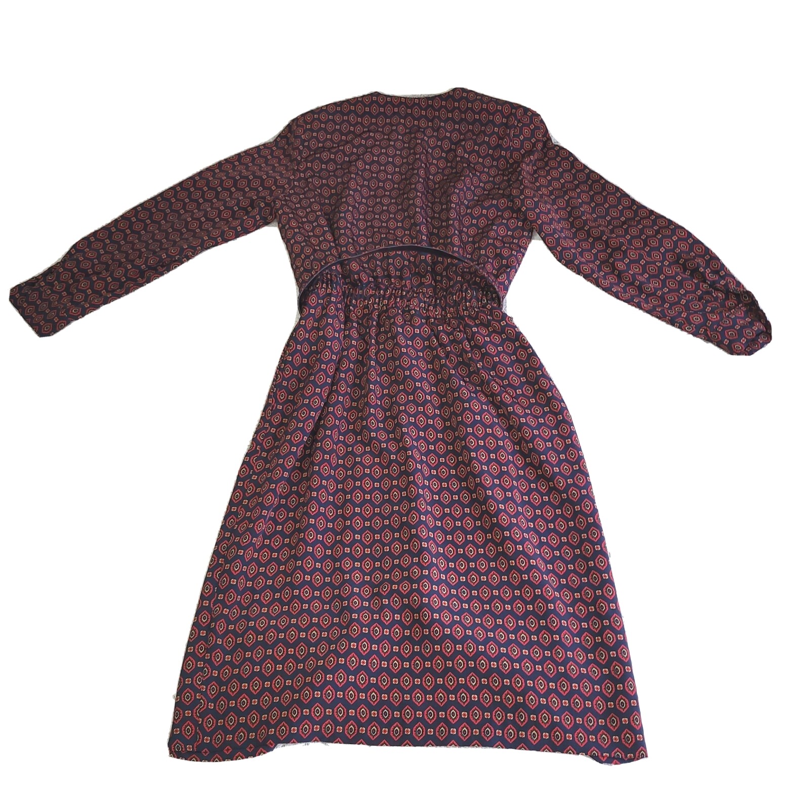 Vintage TALBOTS Petites Women’s Size 10 Retro Print Dark Academia Shoulder Pads