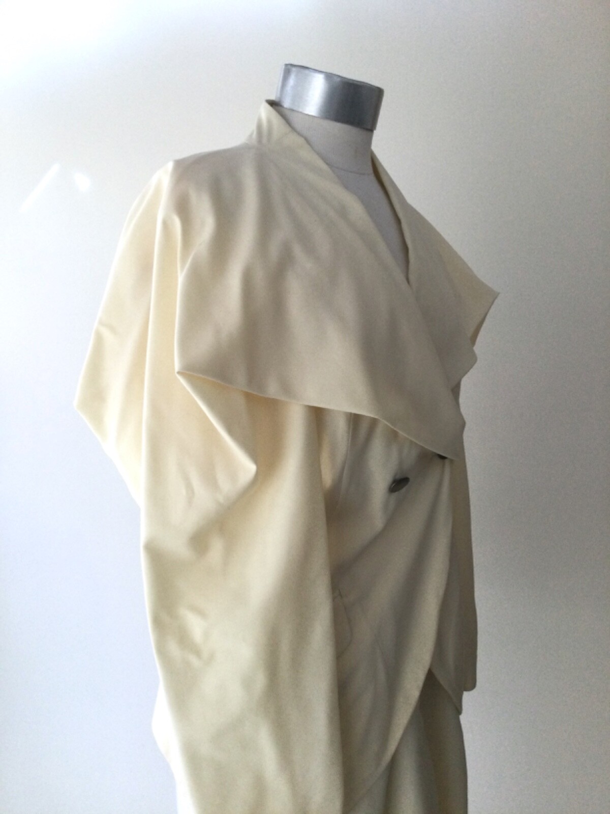 Vintage 1980’s Issey Miyake Cream Suit with Shorts
