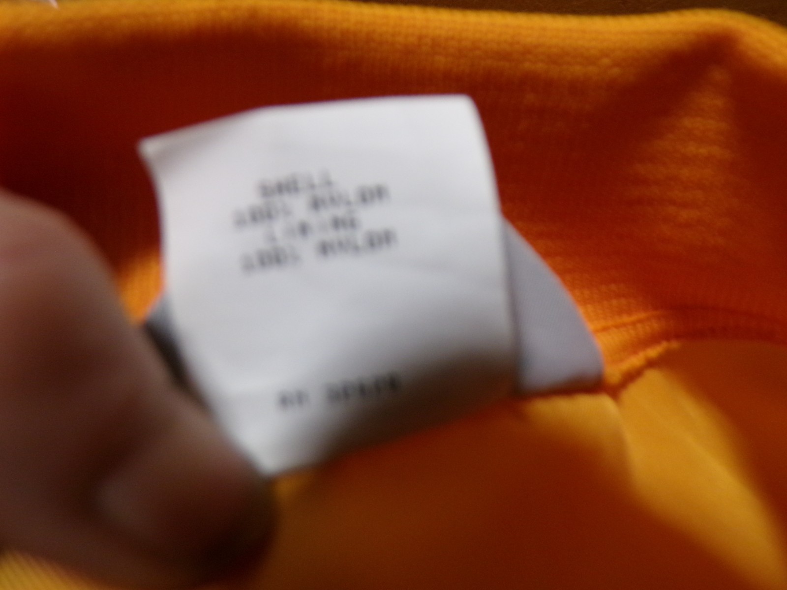 Vintage SWINGSTER Orange Nylon Jacket 34-44″ Waist Size Med.
