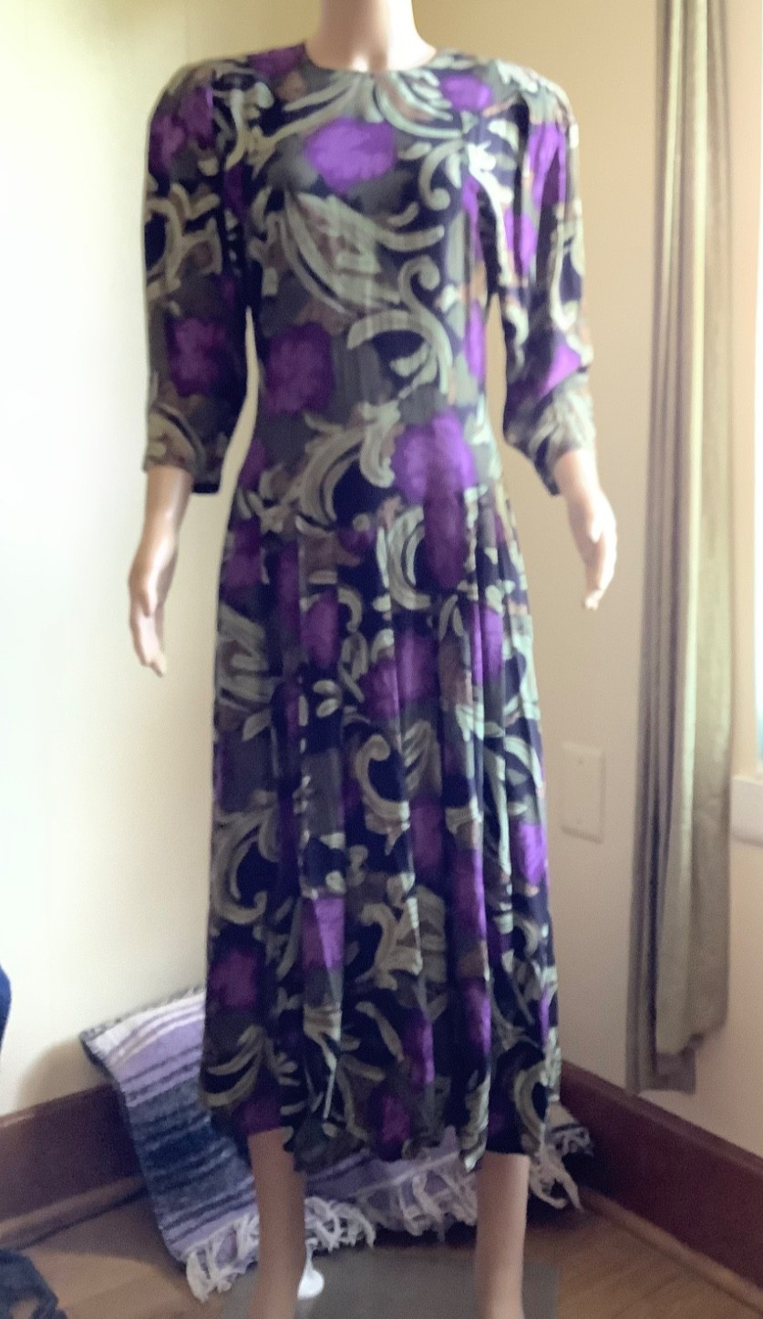 Vintage 80’s Paquette Too! Dress Size 10