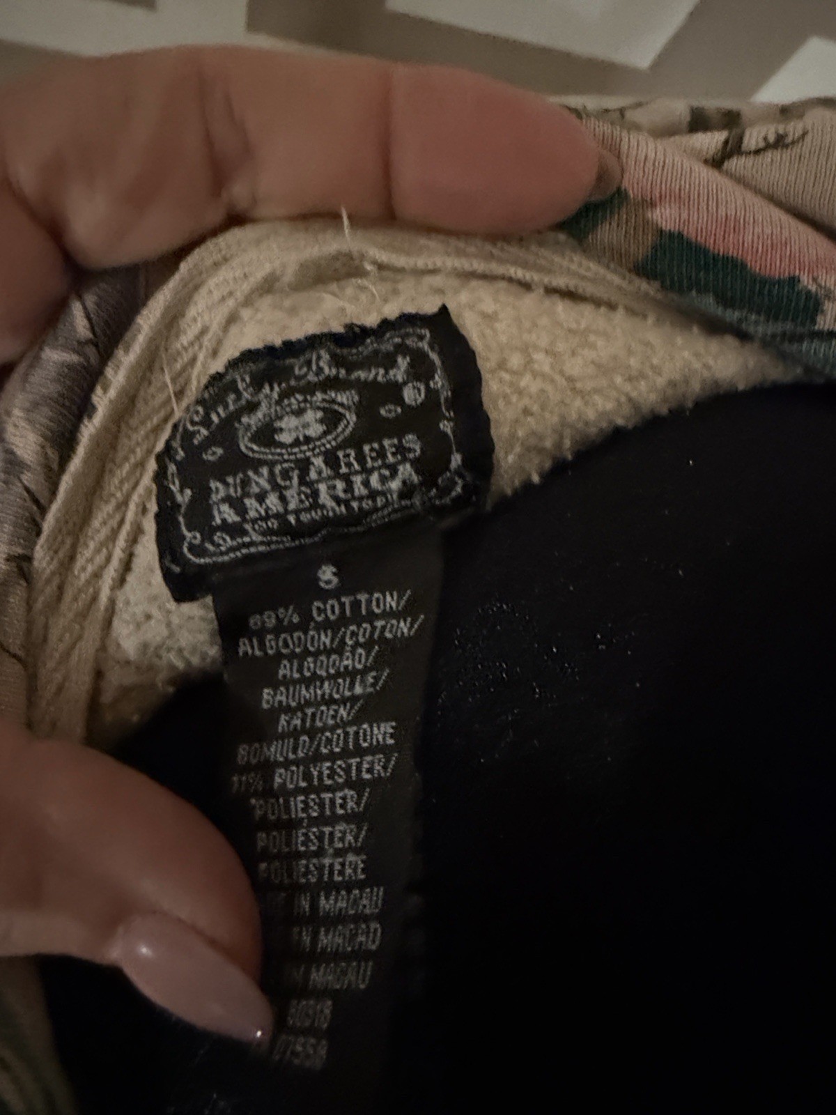 RARE Vtg Y2K Lucky Brand Bonsai Landscape Full Zip Hoodie