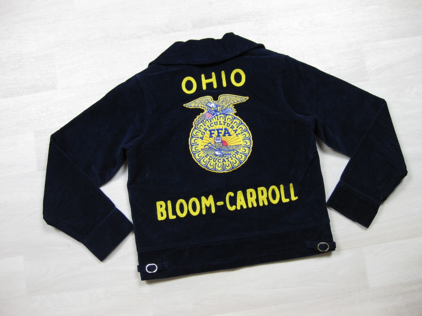 Y2K FFA Corduroy Jacket Women’s (32) Future Farmers of America Ohio Agriculture