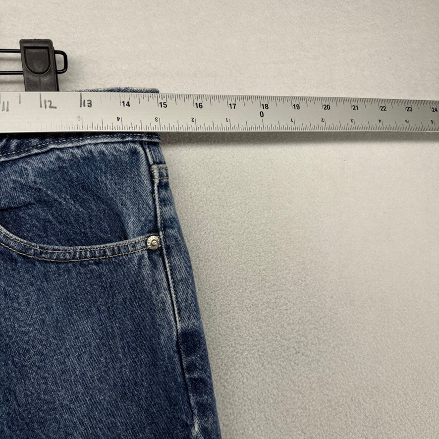 Vintage Banana Republic Jeans Womens 10 Blue Made In USA Button Fly Straight 90s