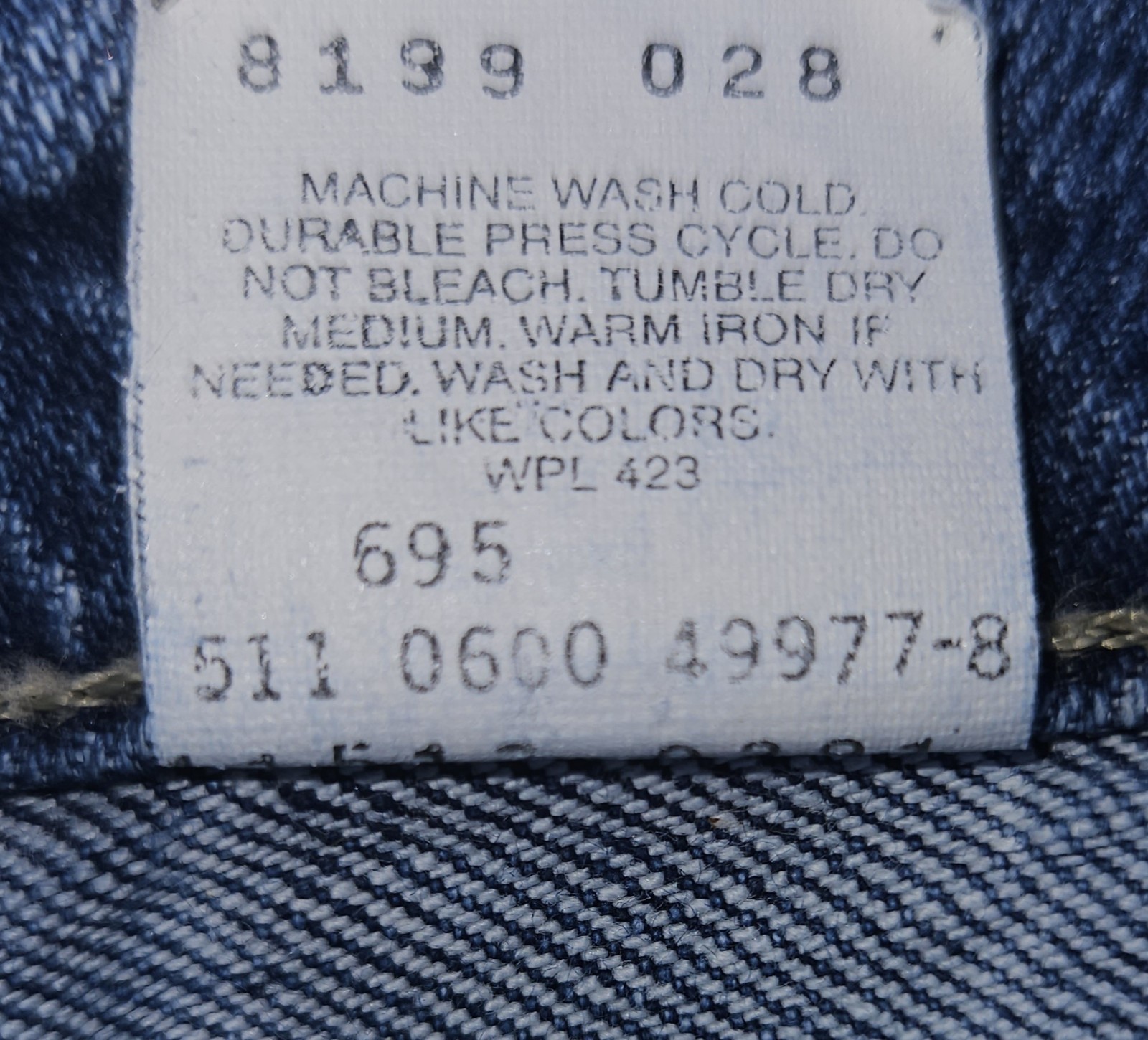 Y2K Vintage Levi’s 517 Boot Cut Blue Jeans Women’s 13M USA High Rise 29×31 Denim