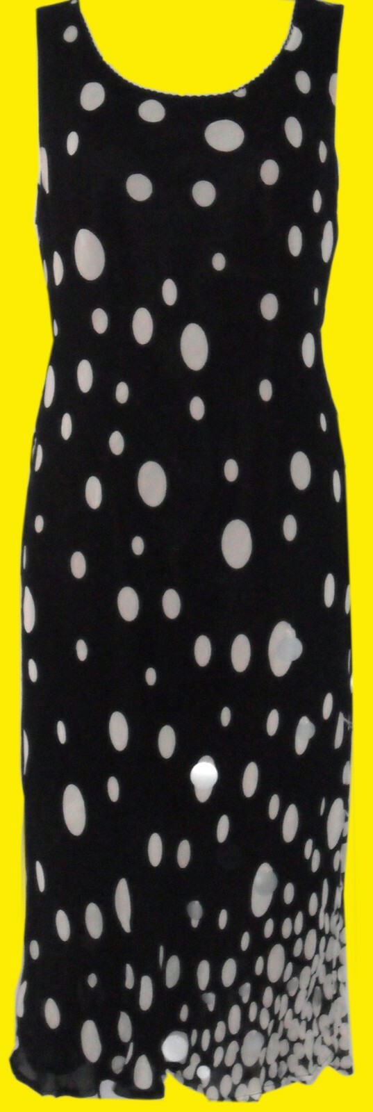 Vintage Polka Dot Midi Dress Size 8 – 10 by Rene Derby